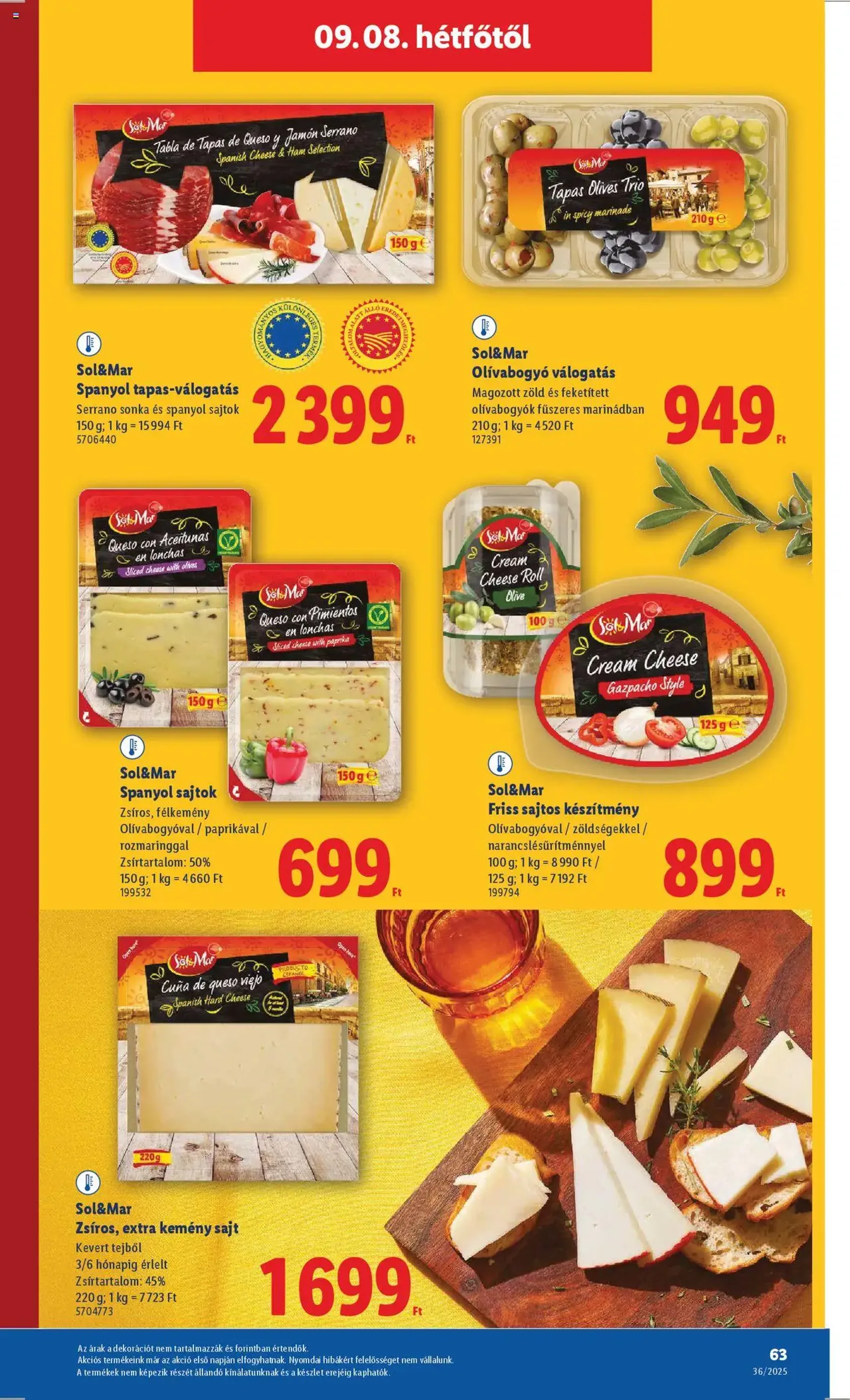 Lidl Akciós újság - 2025.09.04. érvényes szórólap 63 oldal 70 oldalból Lidl Akciós újság - 2025.09.04. érvényes szórólap 63 oldal 70 oldalból