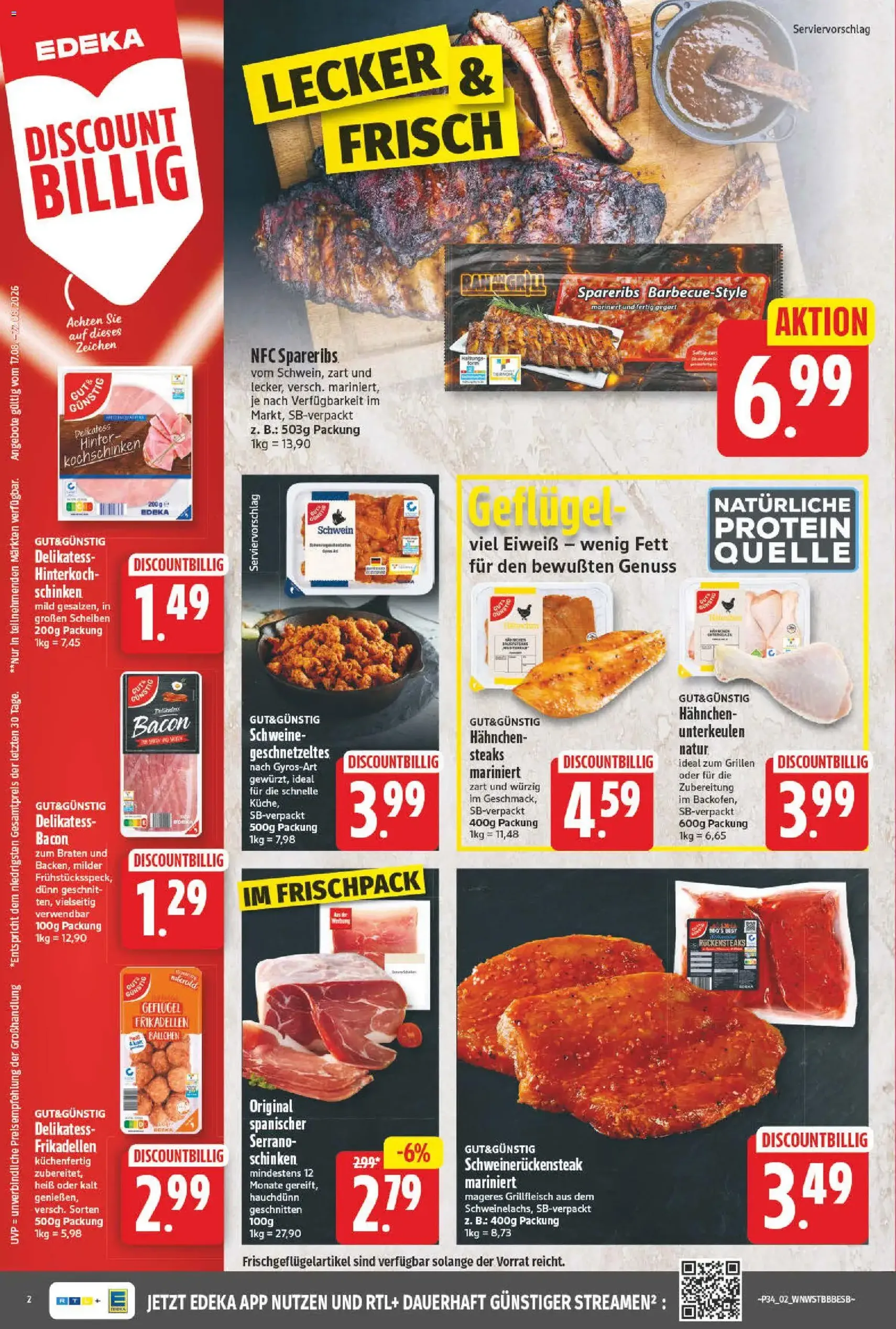 NP Discount Prospekt - Gültiger Prospekt ab 17.08.2026, Seite 2 von insgesamt 16