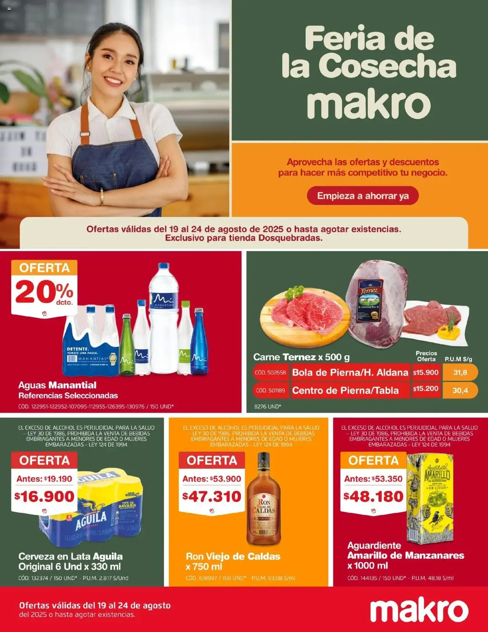 Makro - Promociones Familia - folleto válido desde 19/08/2025 página 1 de 3
