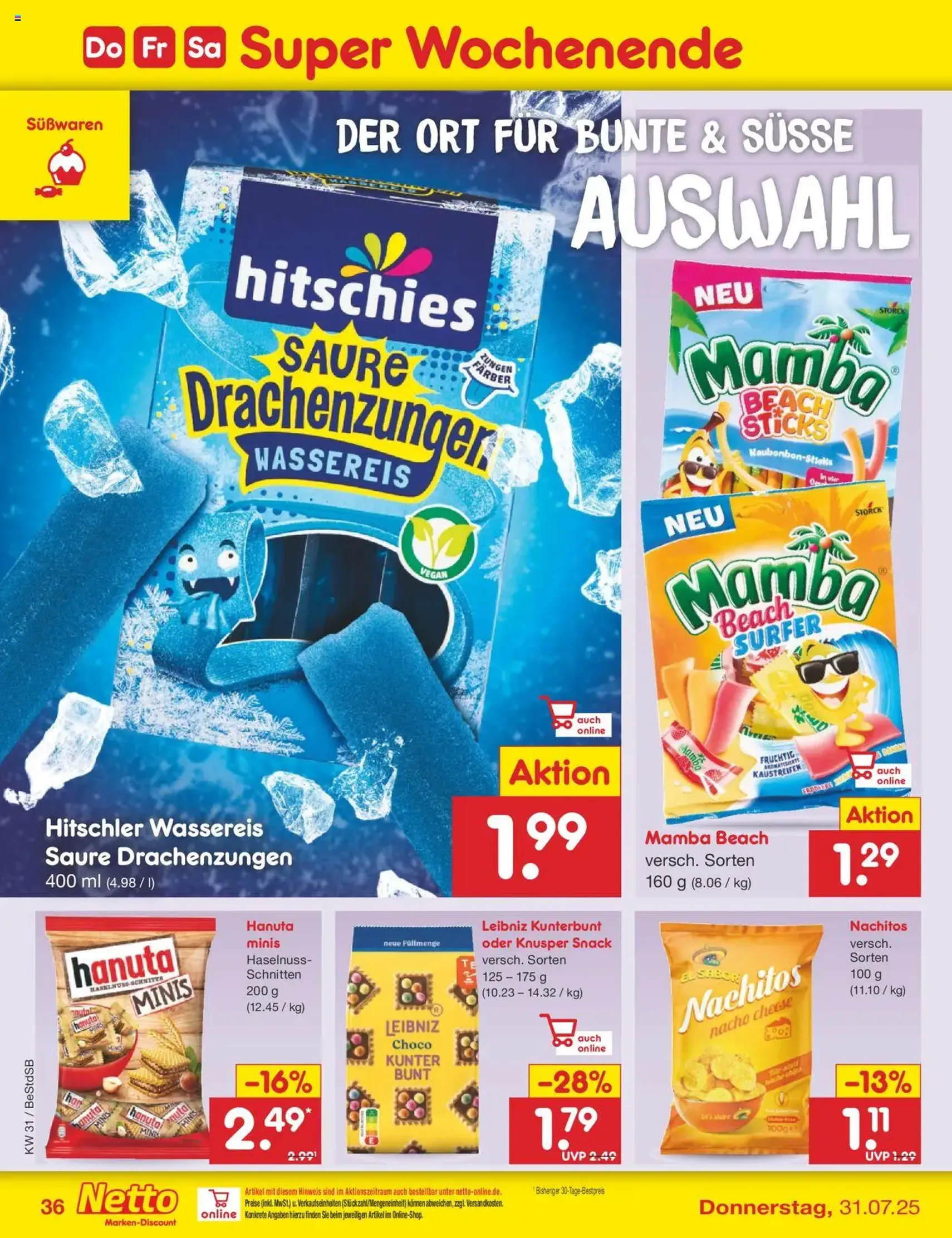 Netto Marken-Discount Prospekt - Gültiger Prospekt ab 28.07.2025, Seite 58 von insgesamt 65 Netto Marken-Discount Prospekt - Gültiger Prospekt ab 28.07.2025, Seite 58 von insgesamt 65