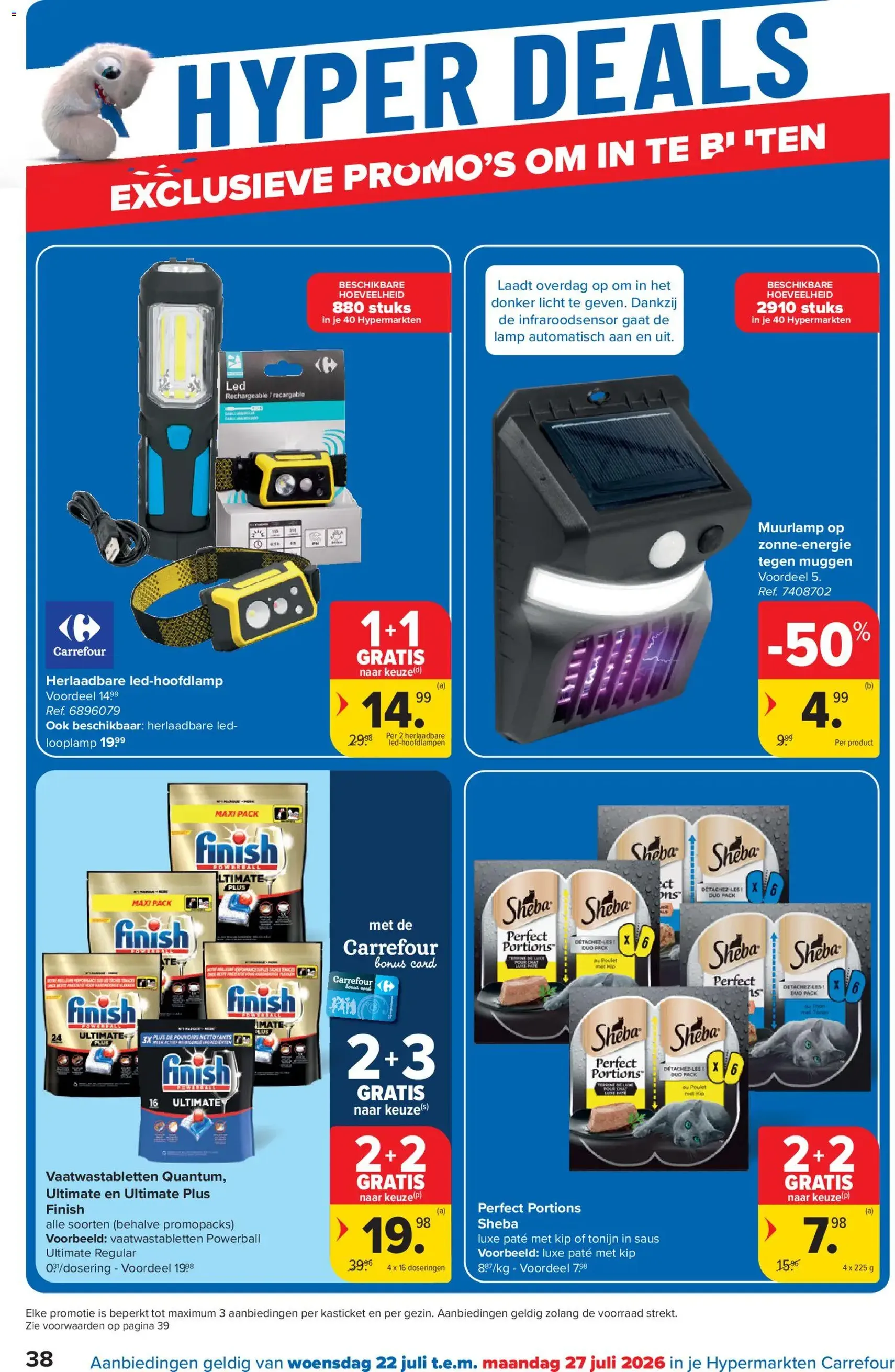 Carrefour folder week 30 - geldige folder vanaf 22/07/2026 pagina 38 van 40
