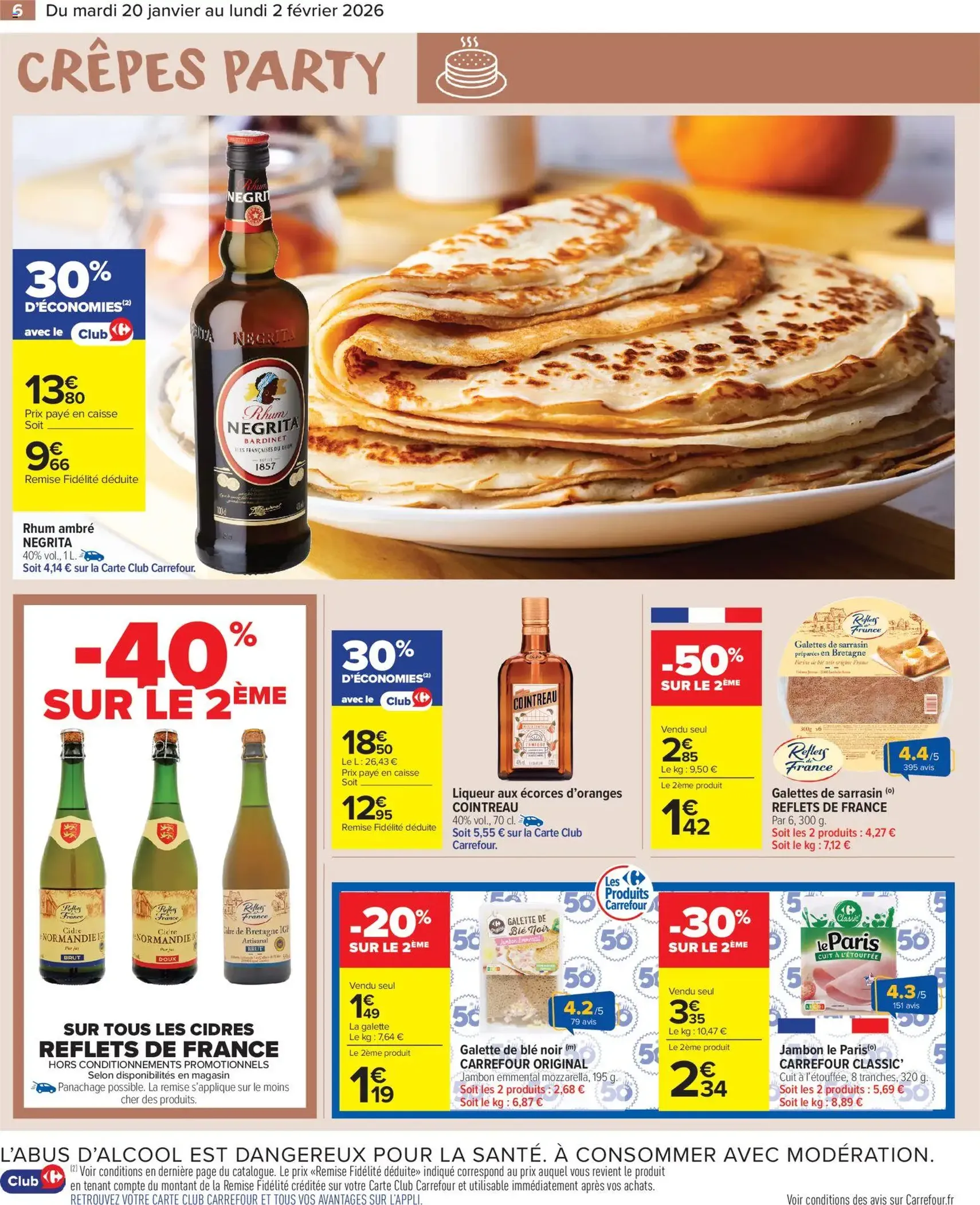 Carrefour Market catalogue semaine 4 - brochure valable à partir du 20/01/2026, page 8 sur 16