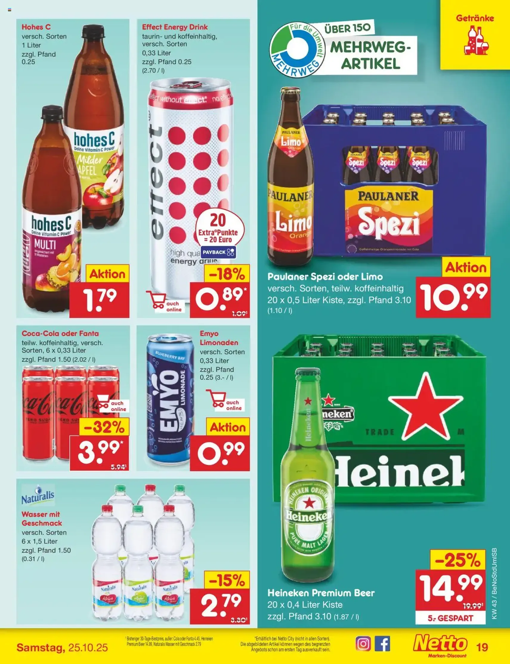 Netto Marken-Discount Prospekt - Gültiger Prospekt ab 20.10.2025, Seite 25 von insgesamt 69 Netto Marken-Discount Prospekt - Gültiger Prospekt ab 20.10.2025, Seite 25 von insgesamt 69