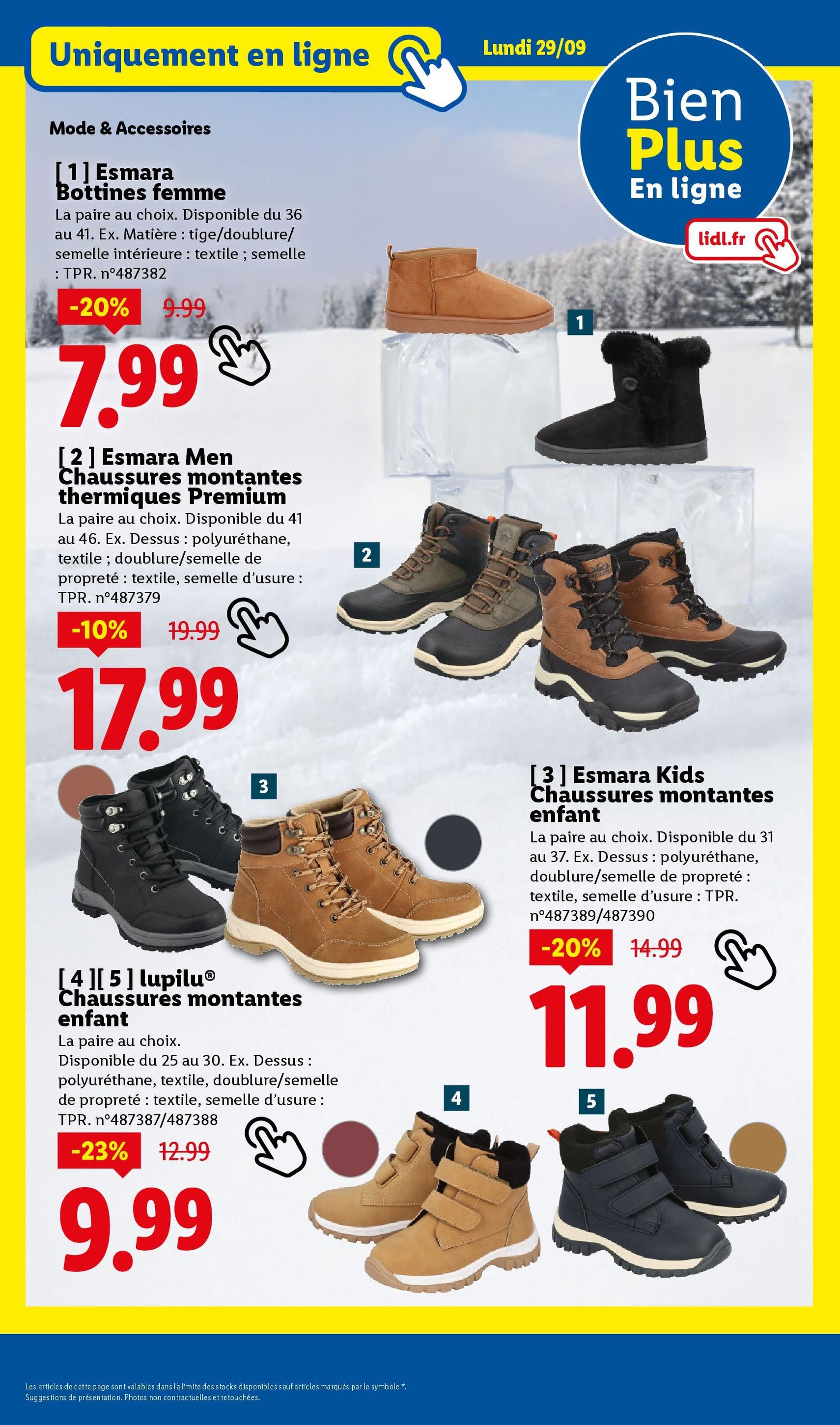 LIDL catalogue semaine 39 - brochure valable à partir du 25/09/2025, page 59 sur 73