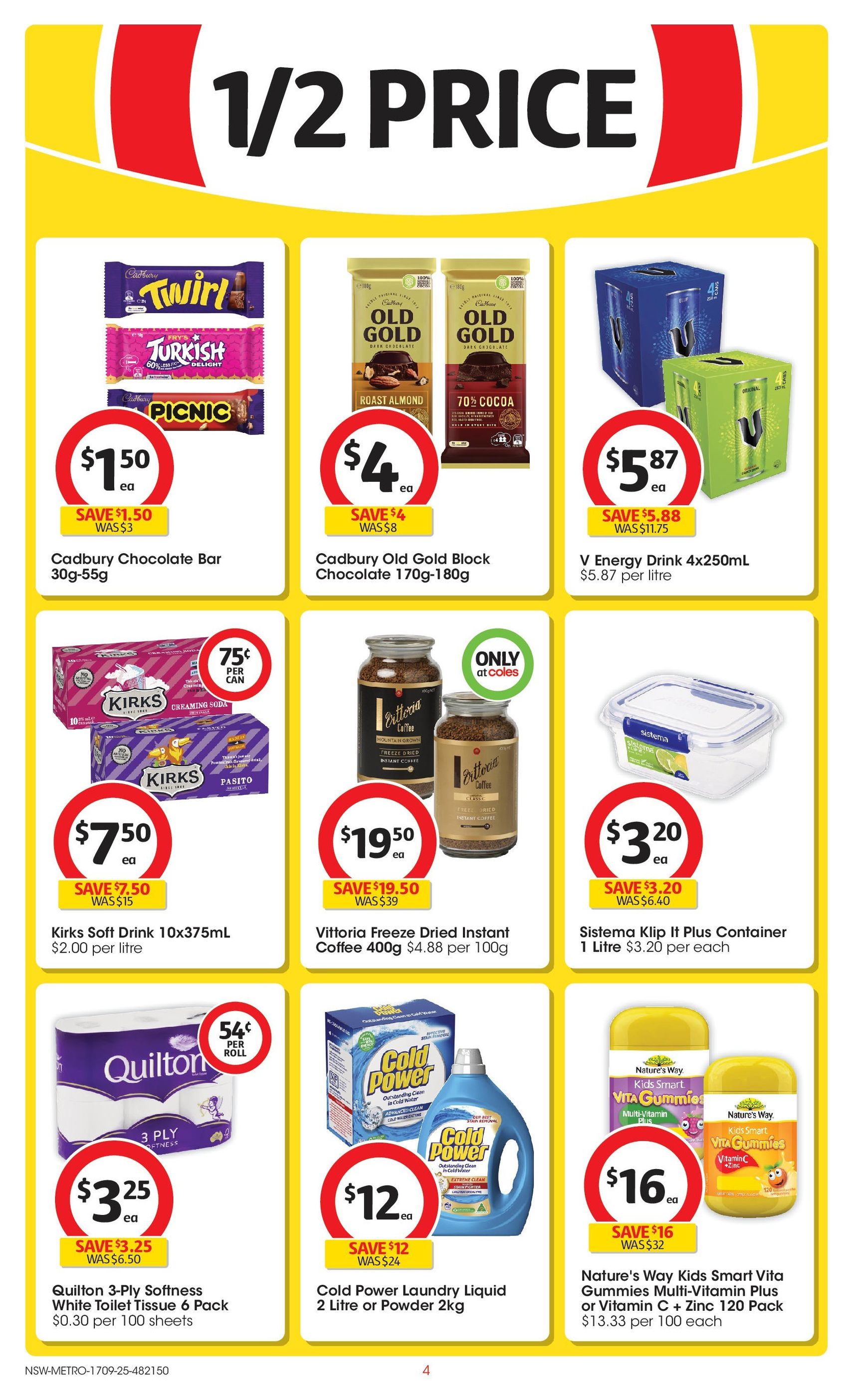 Coles Catalogue NSW - valid flyer from 17/09/2025, page 4 of 47