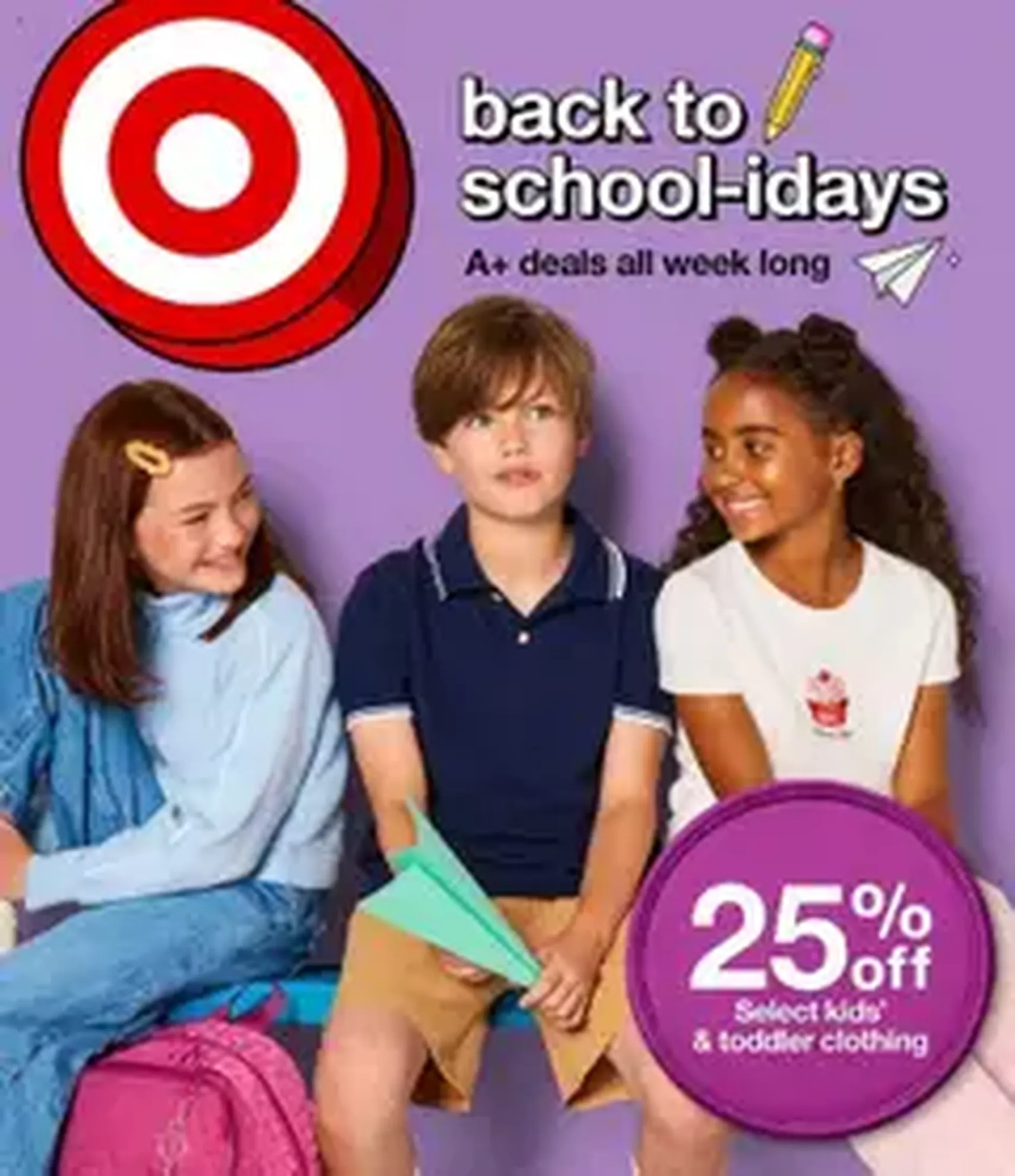 Target Weekly Ad - valid flyer from 07/27/2025, page 1 of 1