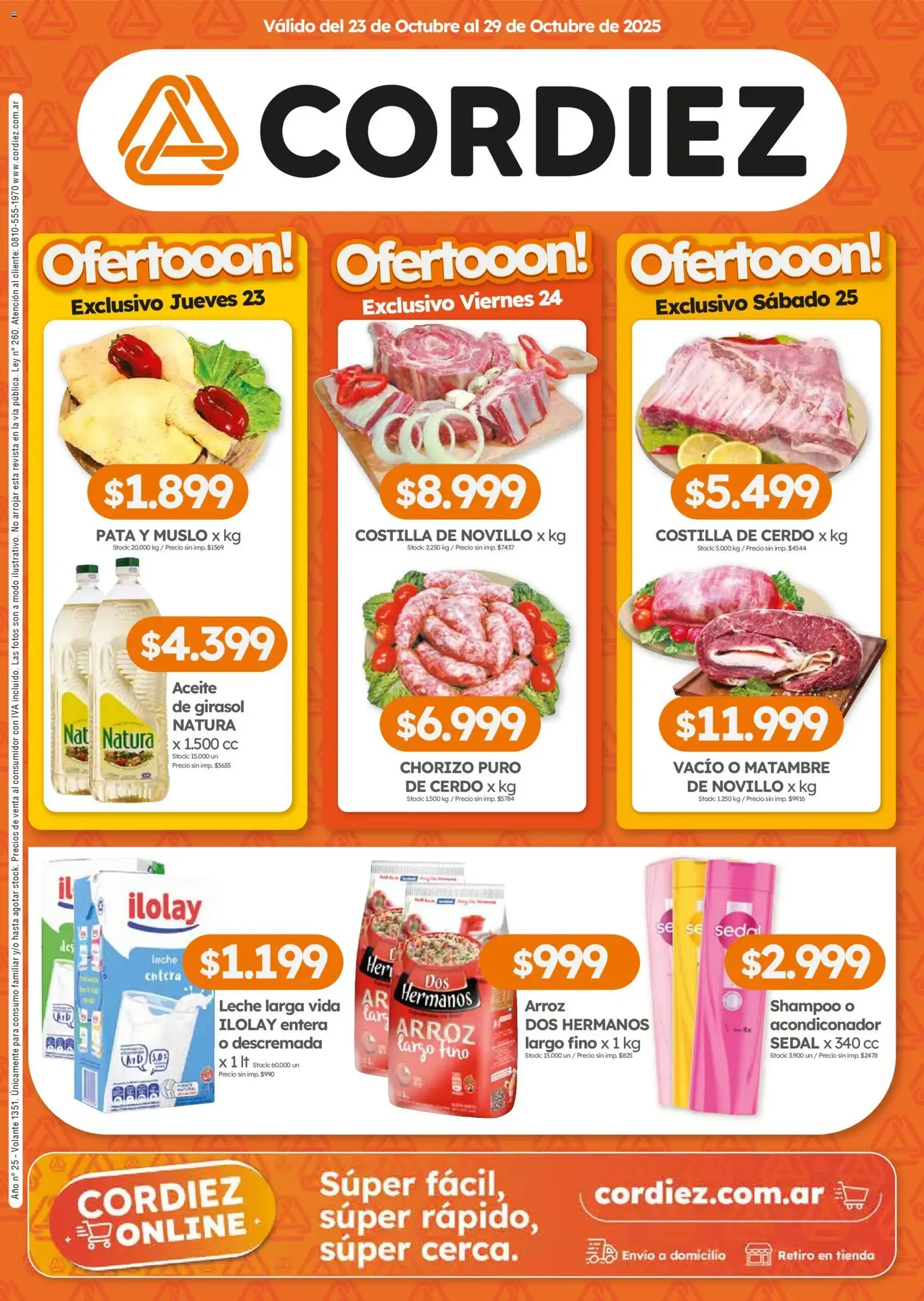 Cordiez ofertas - folleto válido desde 23/10/2025 página 1 de 8 Cordiez ofertas - folleto válido desde 23/10/2025 página 1 de 8