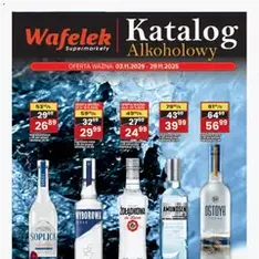 Wafelek Gazetka alkoholowa - podgląd gazetki ważnej od 03.11.2025