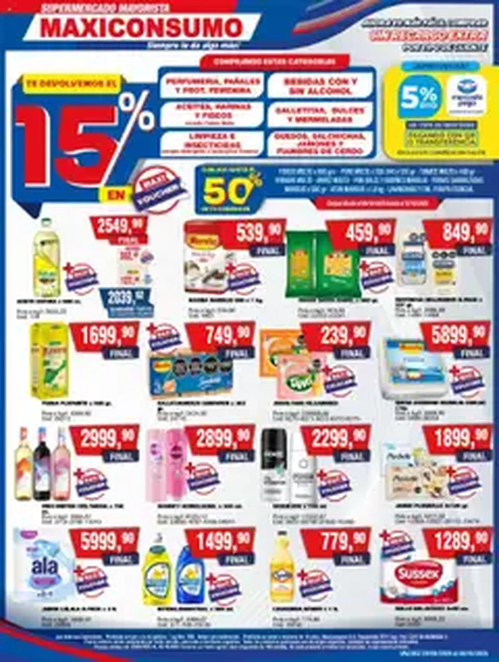 Maxiconsumo ofertas - folleto válido desde 06/10/2025 página 1 de 1