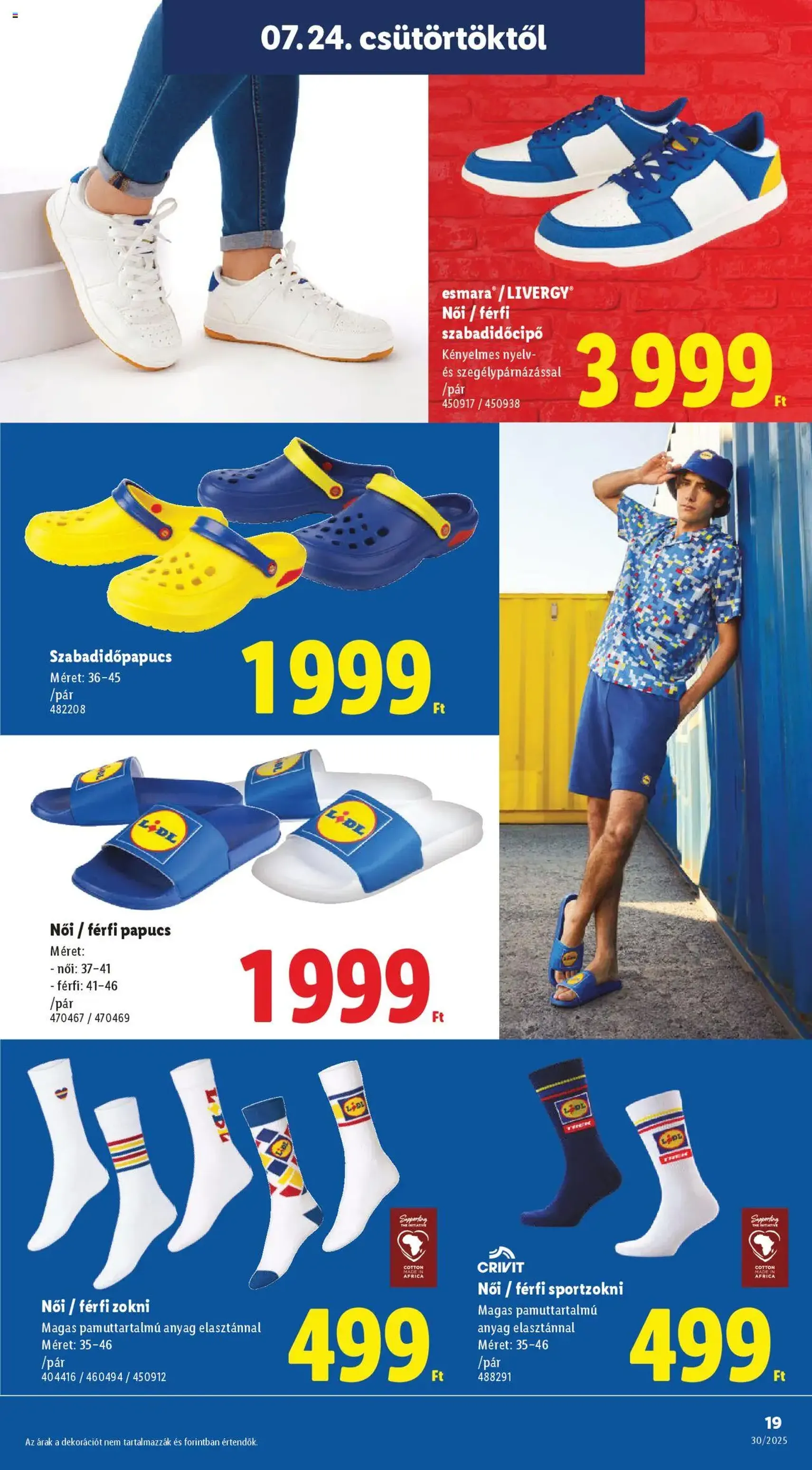 Lidl Akciós újság - 2025.07.24. érvényes szórólap 19 oldal 62 oldalból Lidl Akciós újság - 2025.07.24. érvényes szórólap 19 oldal 62 oldalból