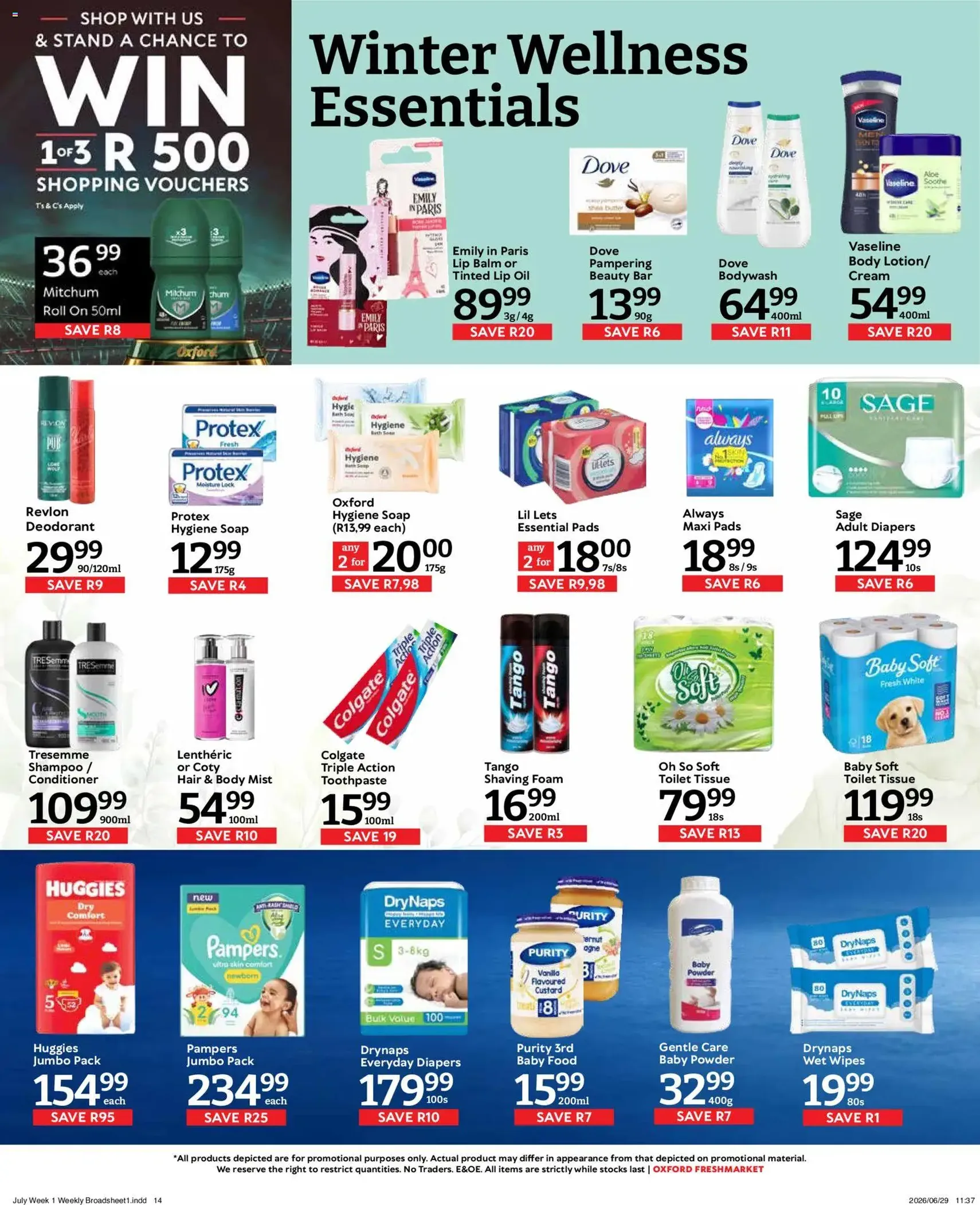 Oxford Freshmarket Specials - valid flyer from 01/07/2026, page 14 of 16