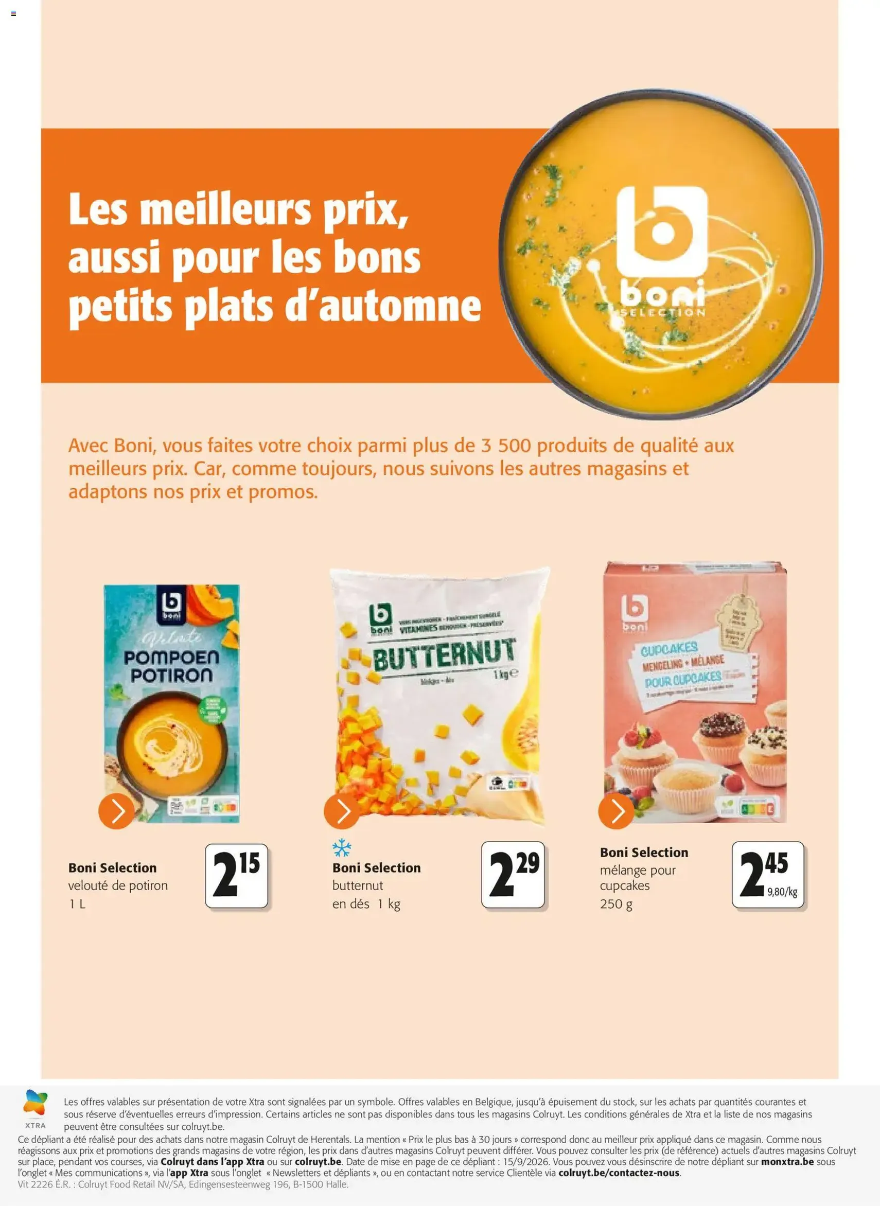 Colruyt catalogue - brochure valable à partir du 21/10/2026, page 40 sur 40