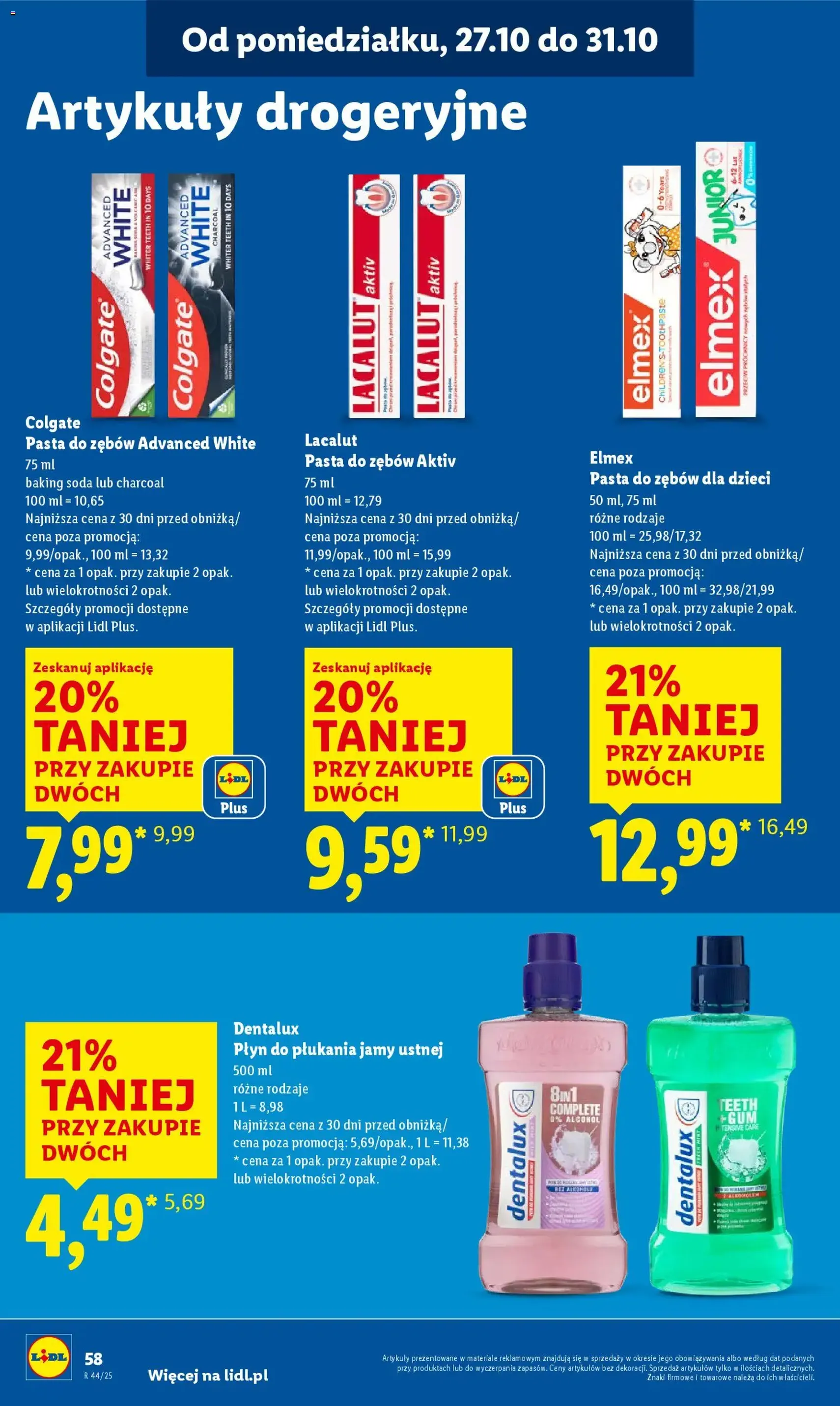 Lidl Gazetka - ważny gazetka od 27.10.2025 strona 62 z 73 Lidl Gazetka - ważny gazetka od 27.10.2025 strona 62 z 73