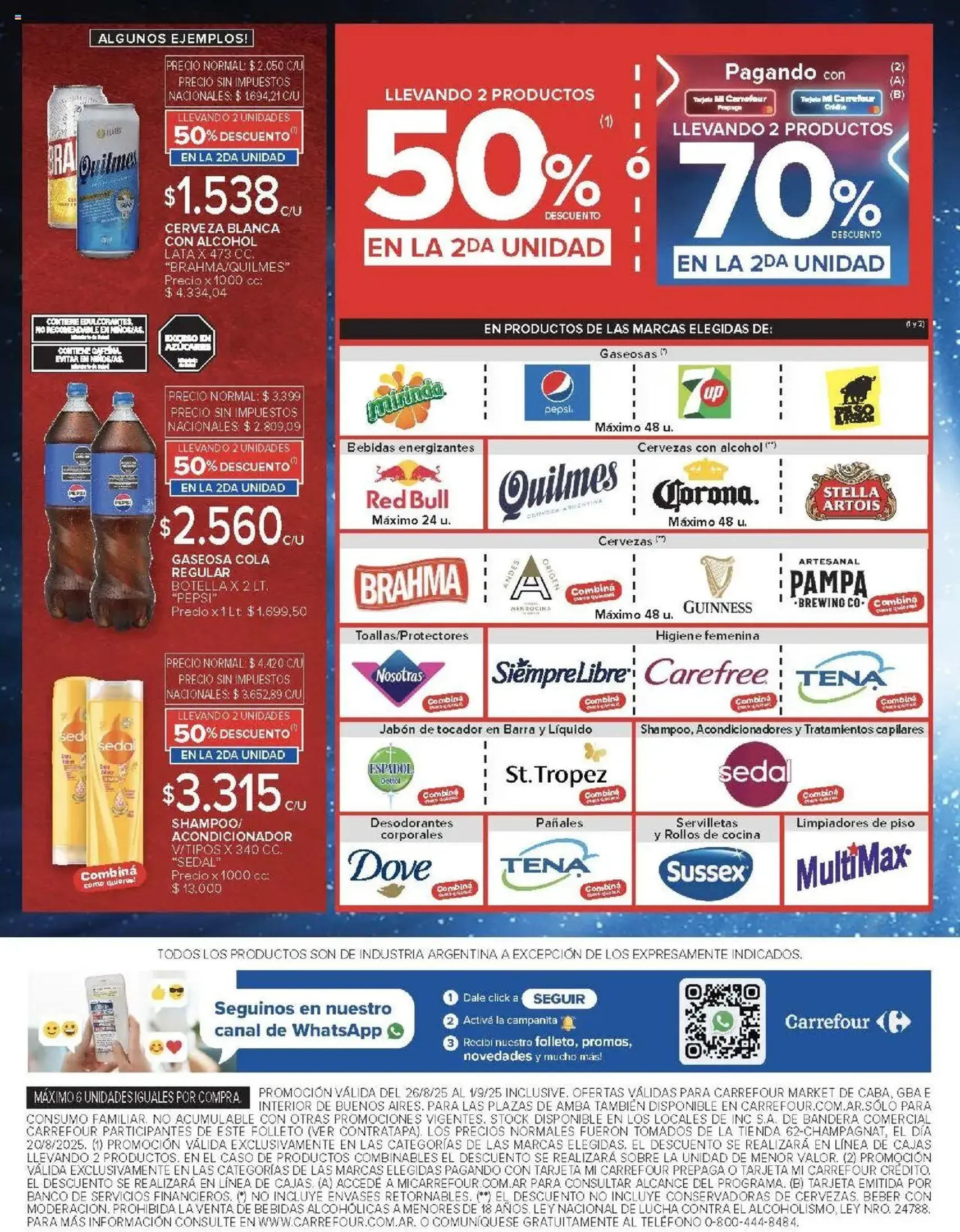 Carrefour Market catálogo - folleto válido desde 26/08/2025 página 4 de 23 Carrefour Market catálogo - folleto válido desde 26/08/2025 página 4 de 23