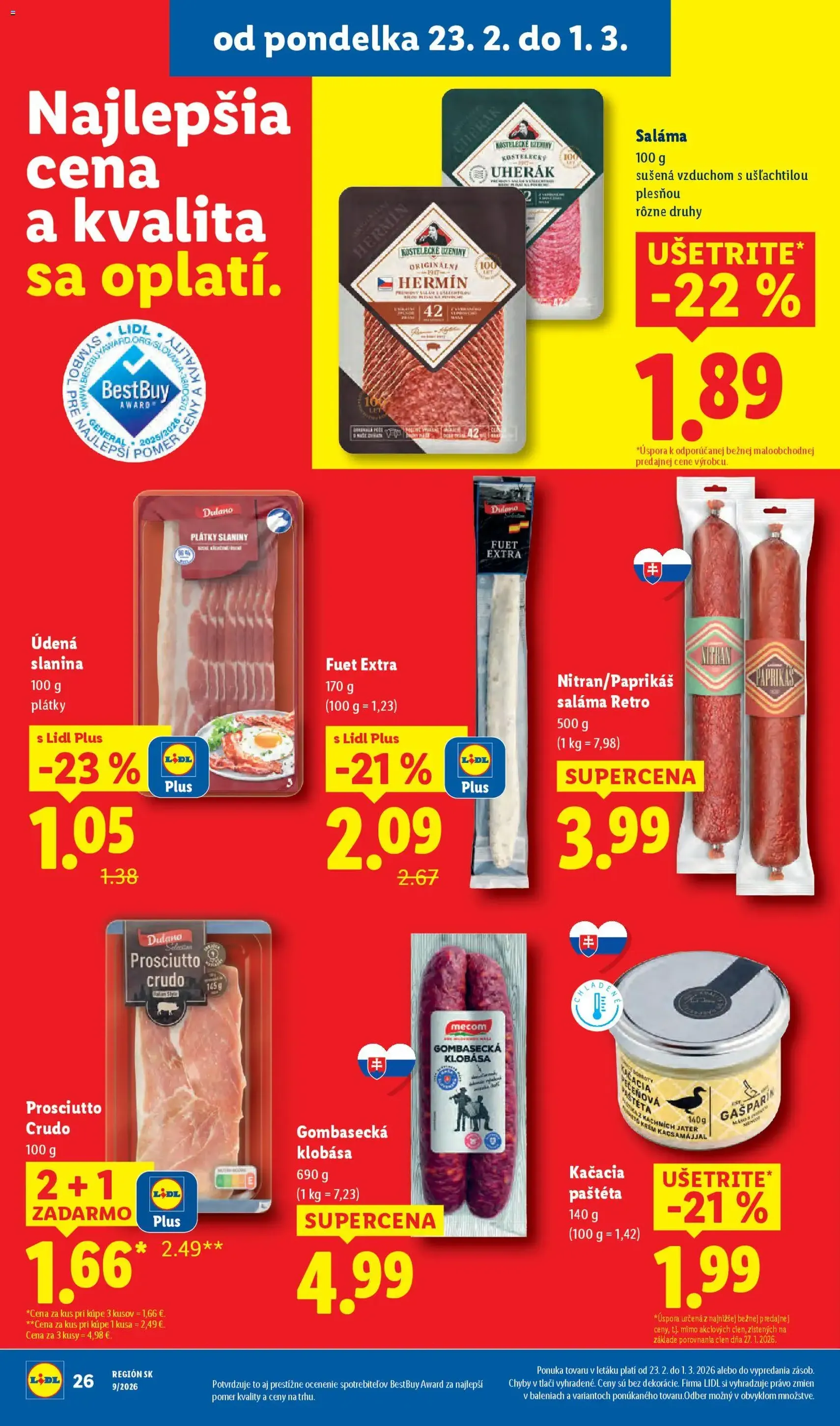 Lidl leták - platný leták od 23.02.2026 strana 32 z 96