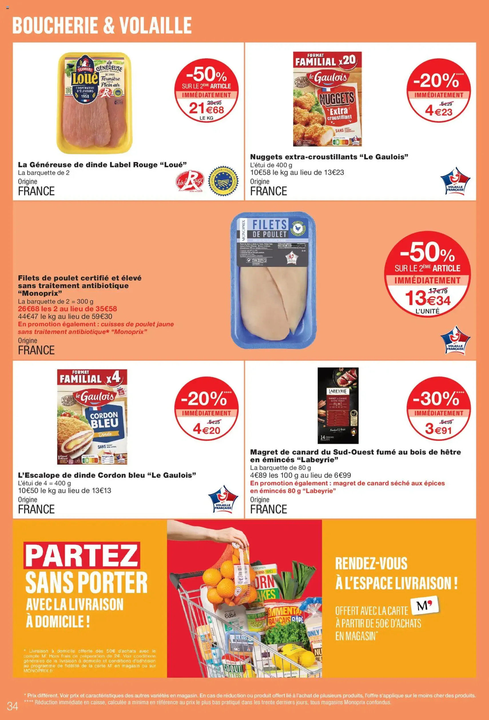 Monoprix catalogue - brochure valable à partir du 28/07/2026, page 34 sur 52