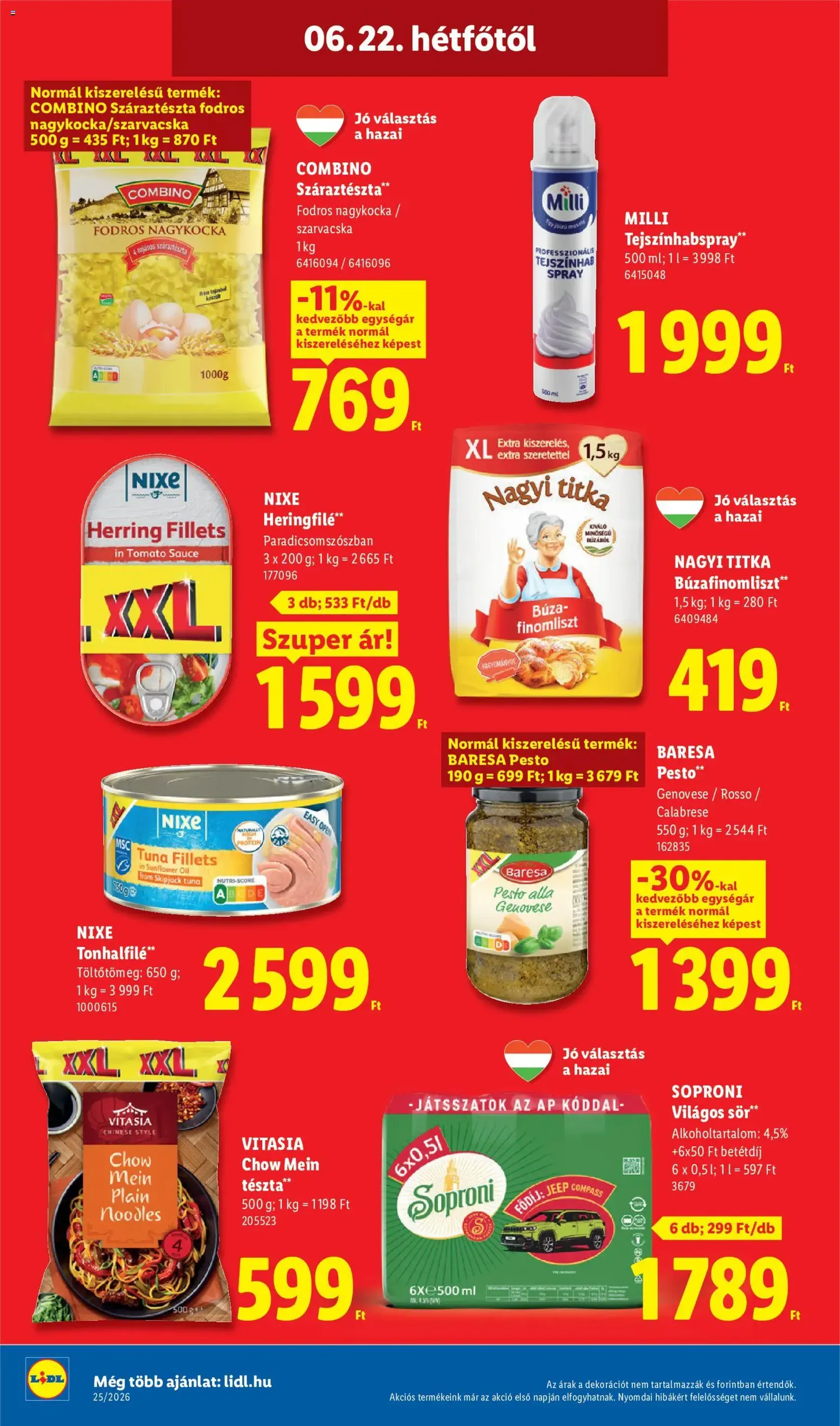 Lidl akciós újság - 2026.06.18. érvényes szórólap 76 oldal 78 oldalból
