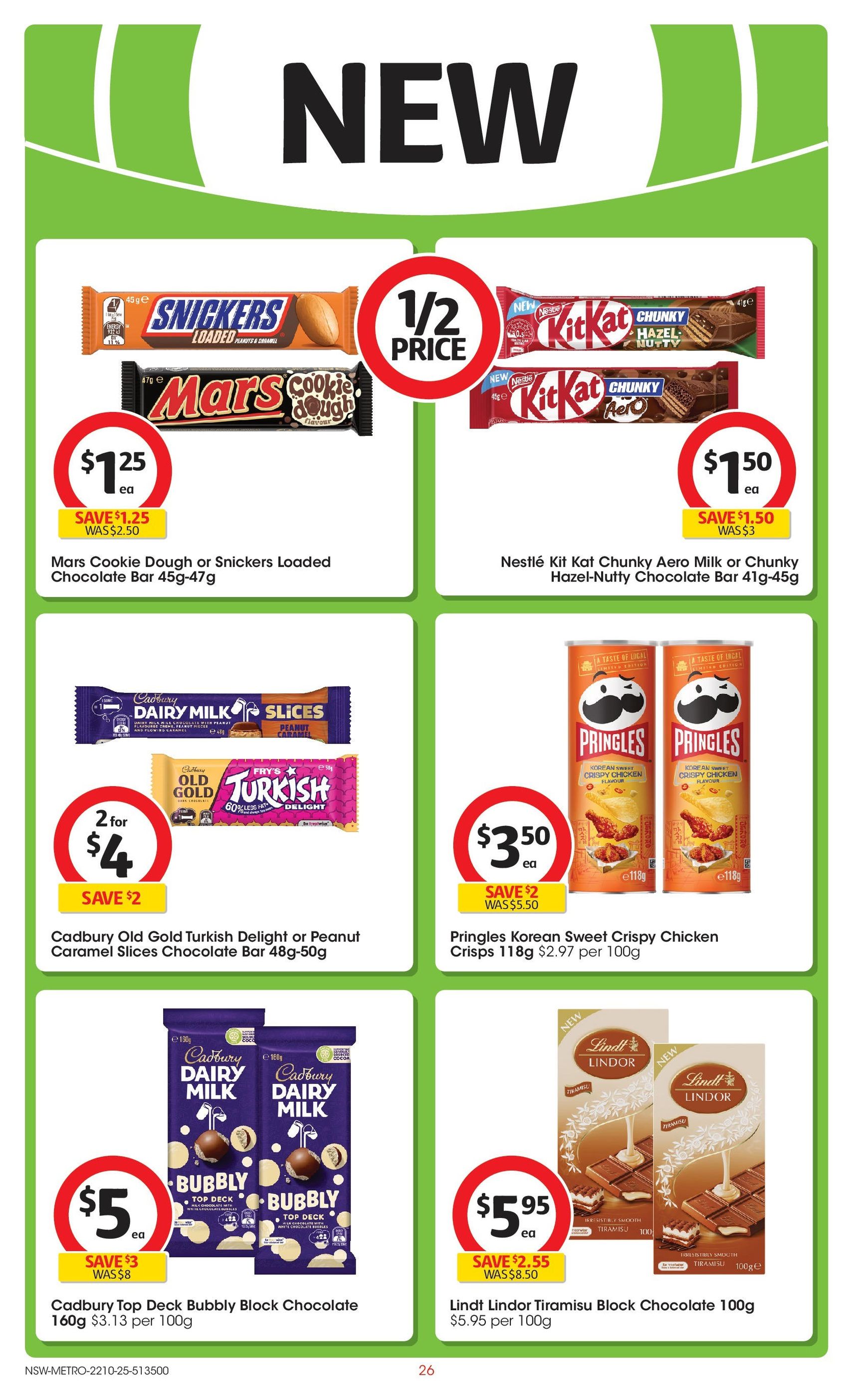 Coles Catalogue NSW - valid flyer from 22/10/2025, page 26 of 47 Coles Catalogue NSW - valid flyer from 22/10/2025, page 26 of 47