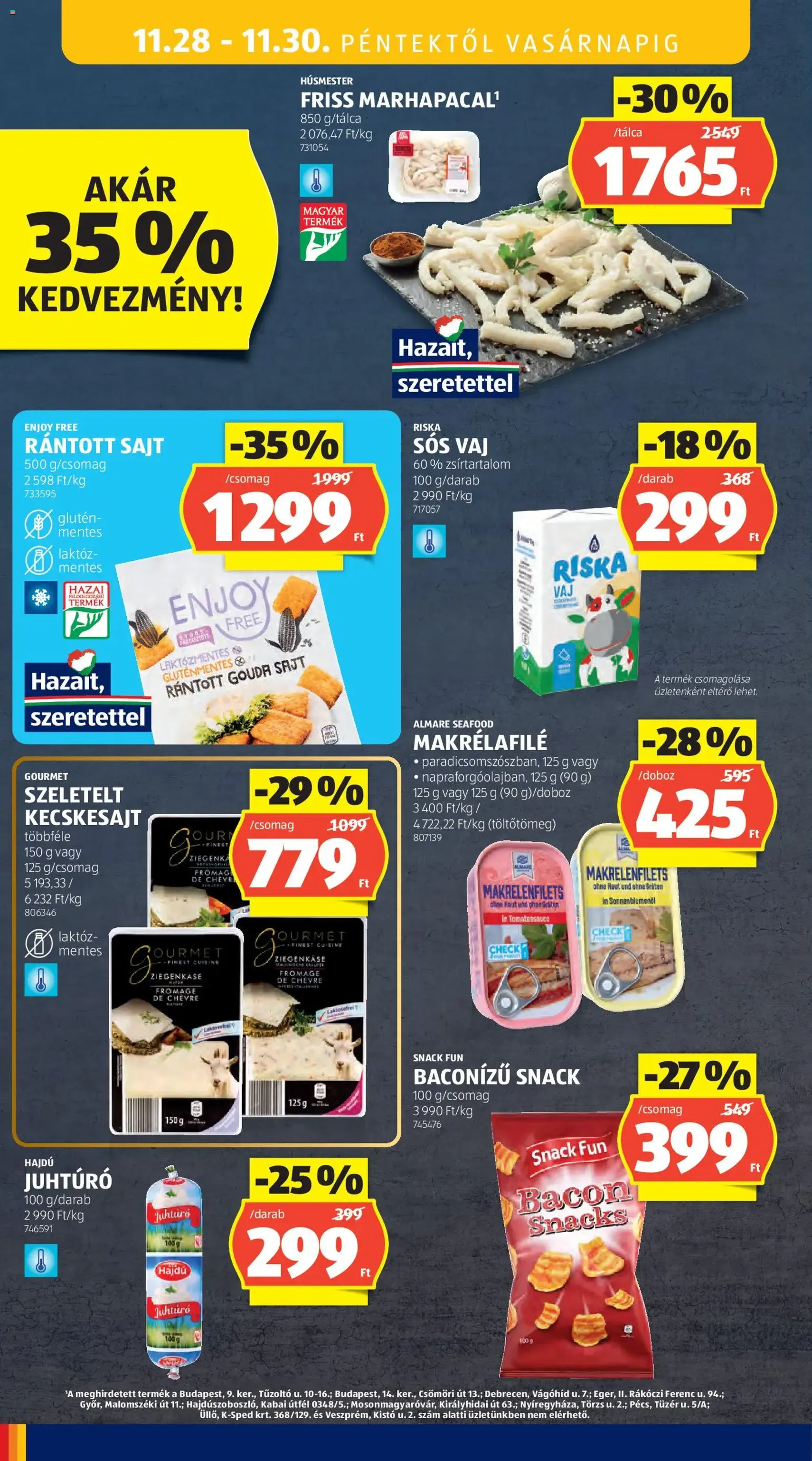 Aldi Black Friday - 2025.11.27. érvényes szórólap 36 oldal 62 oldalból