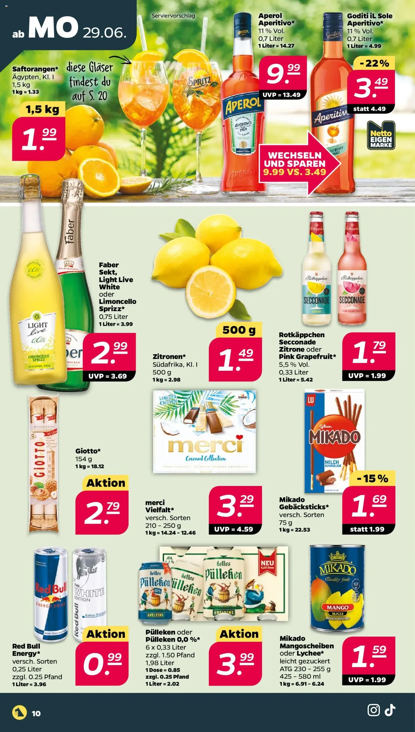 Netto Prospekt - Gültiger Prospekt ab 29.06.2026, Seite 10 von insgesamt 37