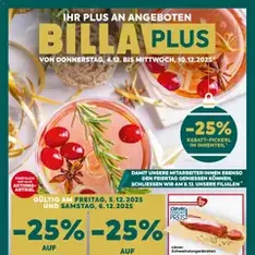 Billa Plus Flugblatt - Prospekt Vorschau gültig ab 04.12.2025