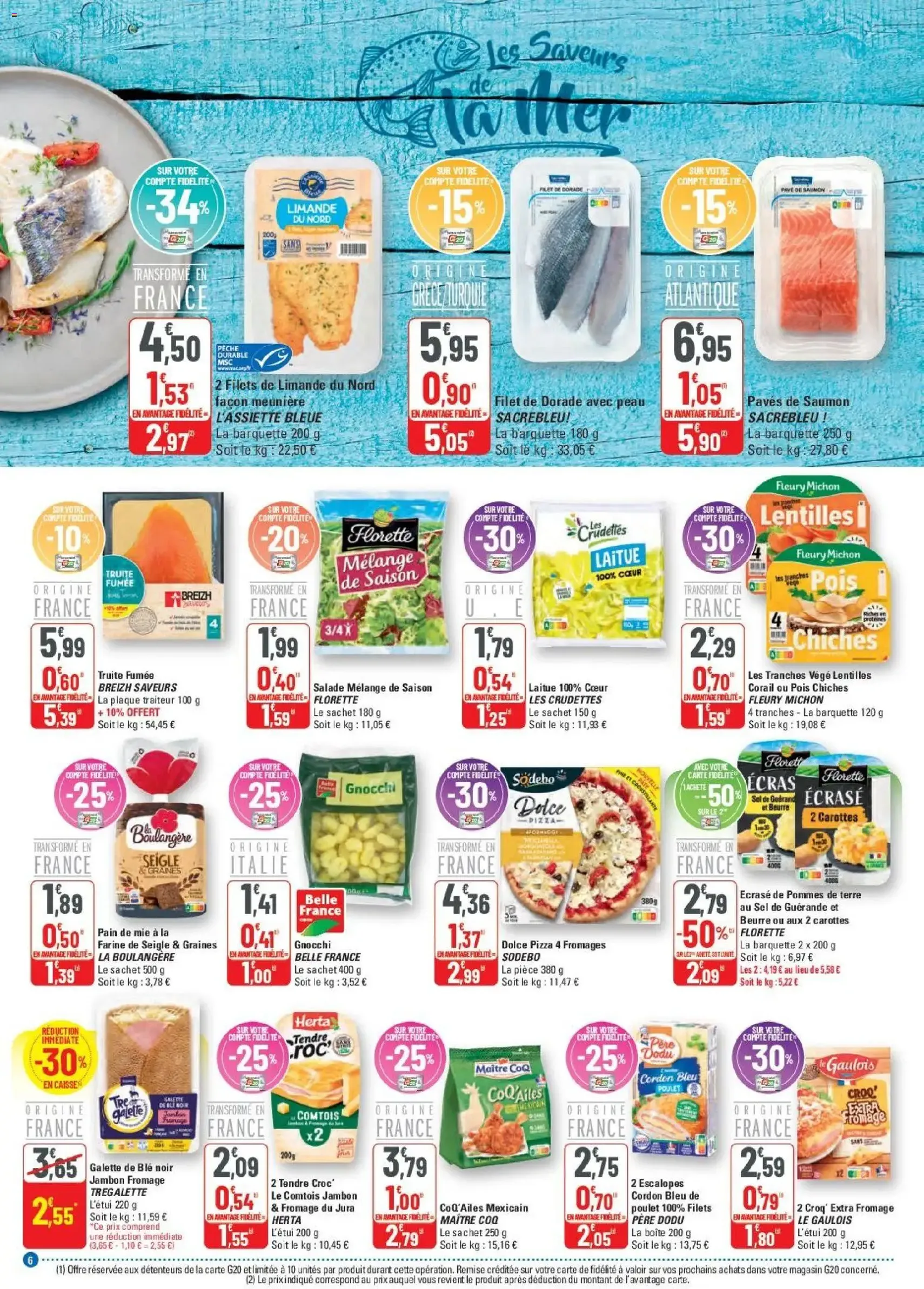 G20 Supermarchés catalogue - brochure valable à partir du 07/10/2026, page 6 sur 20