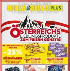 Billa Flugblatt - Prospekt Vorschau gültig ab 23.10.2025
