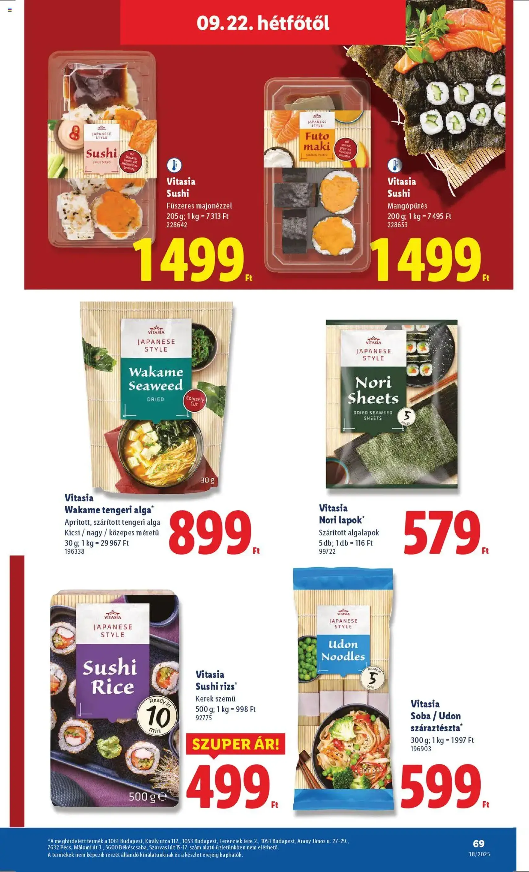 Lidl Akciós újság - 2025.09.18. érvényes szórólap 69 oldal 74 oldalból