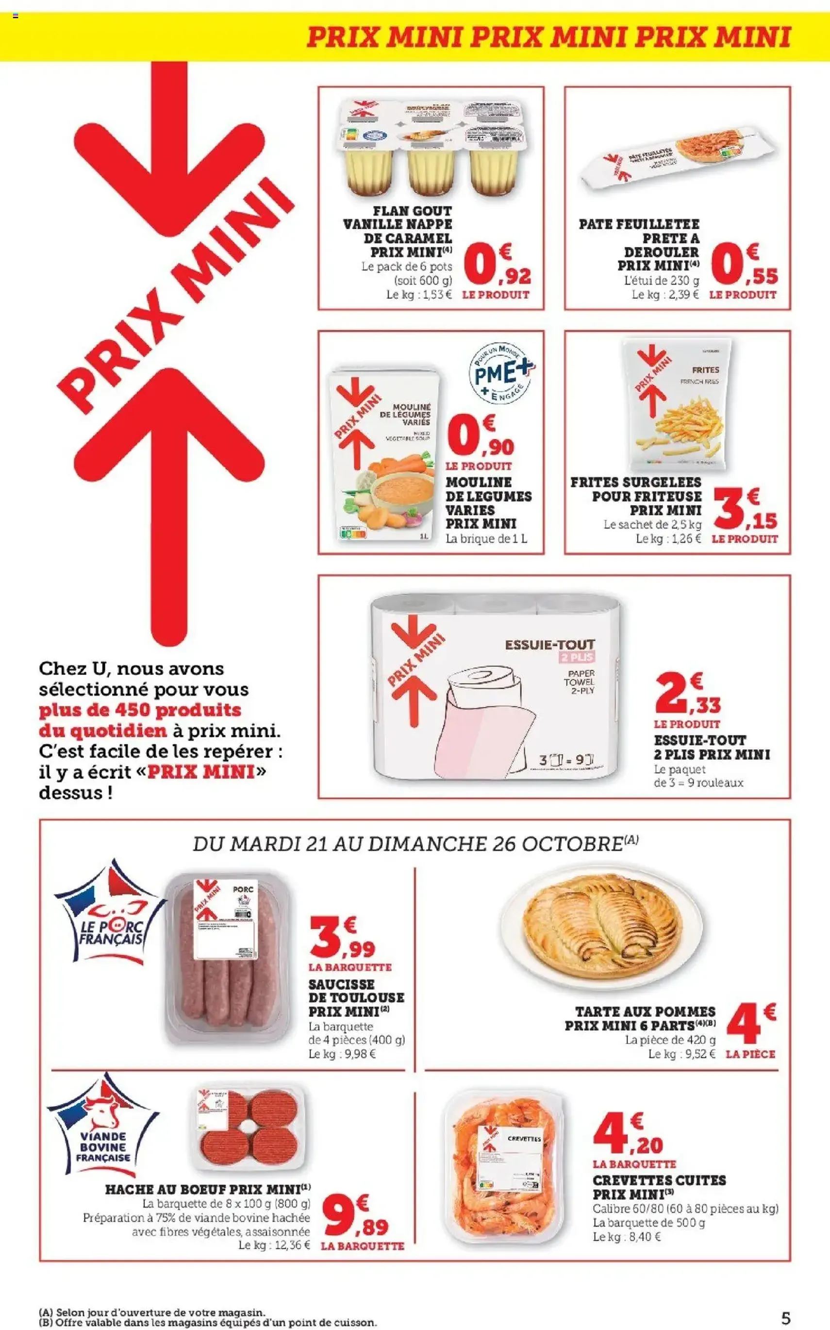 U Express catalogue - brochure valable à partir du 21/10/2025, page 5 sur 20