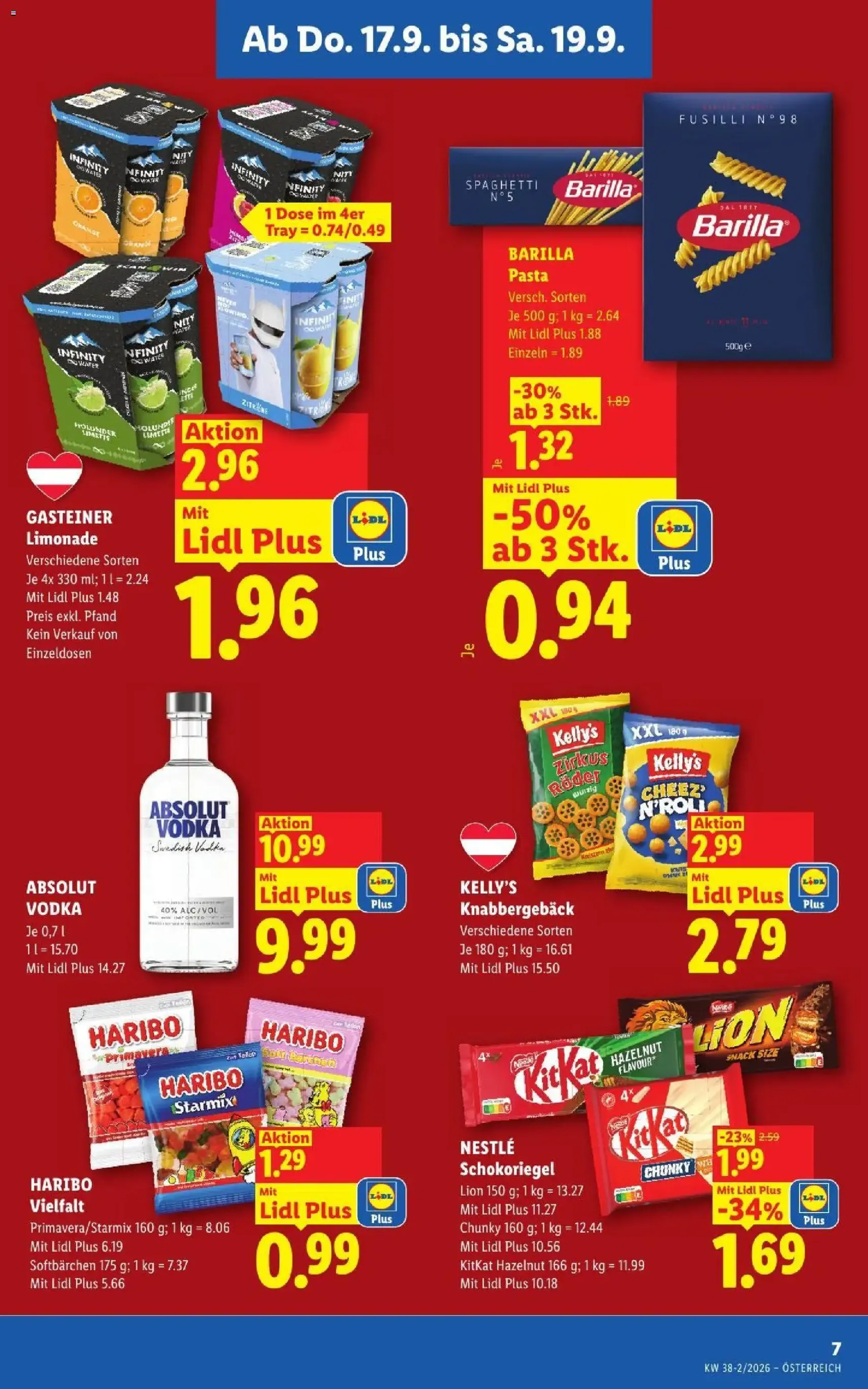 Lidl - Flugblatt - Gültiger Prospekt ab 17.09.2026, Seite 9 von insgesamt 54