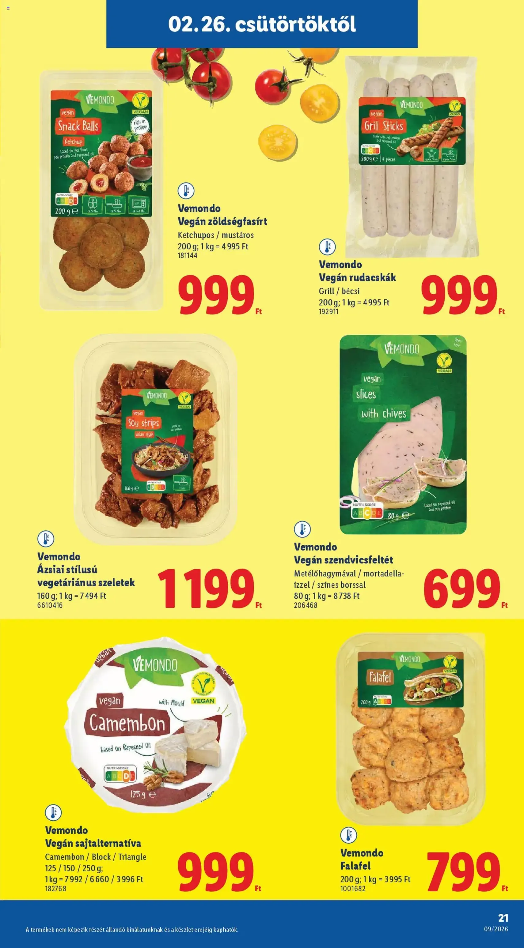 Lidl Akciós újság - 2026.02.26. érvényes szórólap 21 oldal 80 oldalból