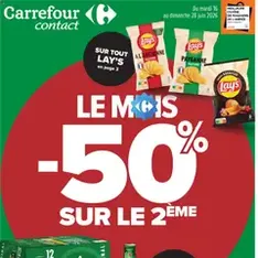 Carrefour contact Le mois des supporters - Prévisualisation du catalogue valable à partir du 16/06/2026
