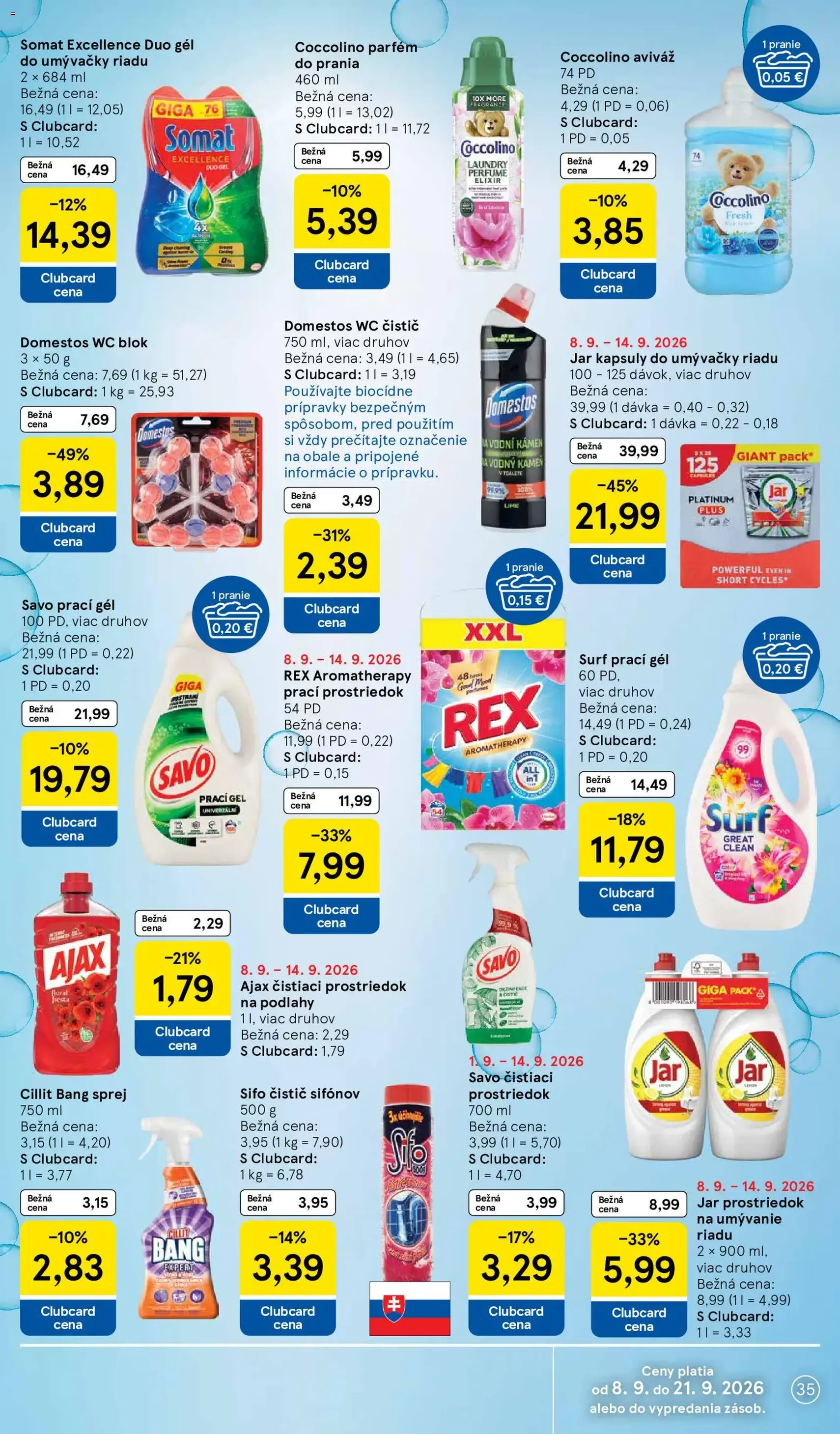 Tesco Hypermarket - leták - platný leták od 09.09.2026 strana 35 z 46
