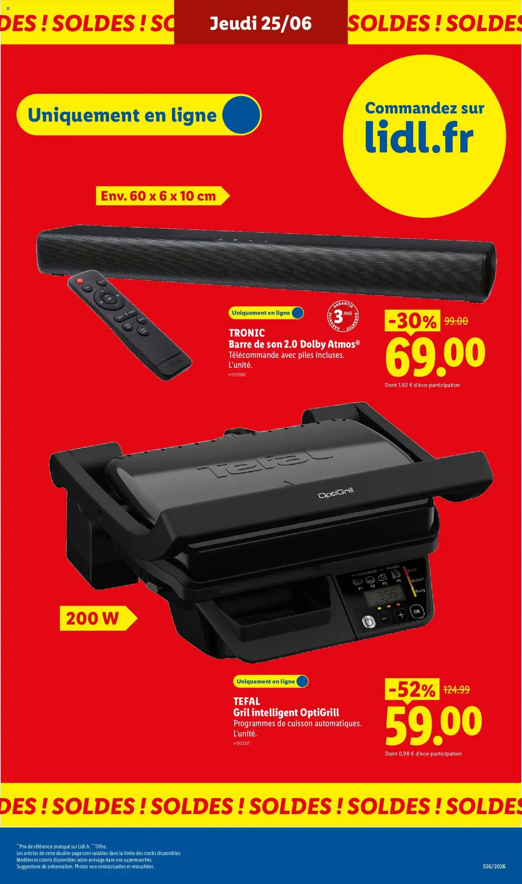 LIDL catalogue - brochure valable à partir du 25/06/2026, page 43 sur 72