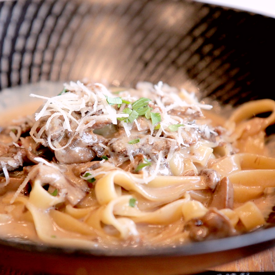 Pasta al sugo di funghi facile da preparare in 30 minuti