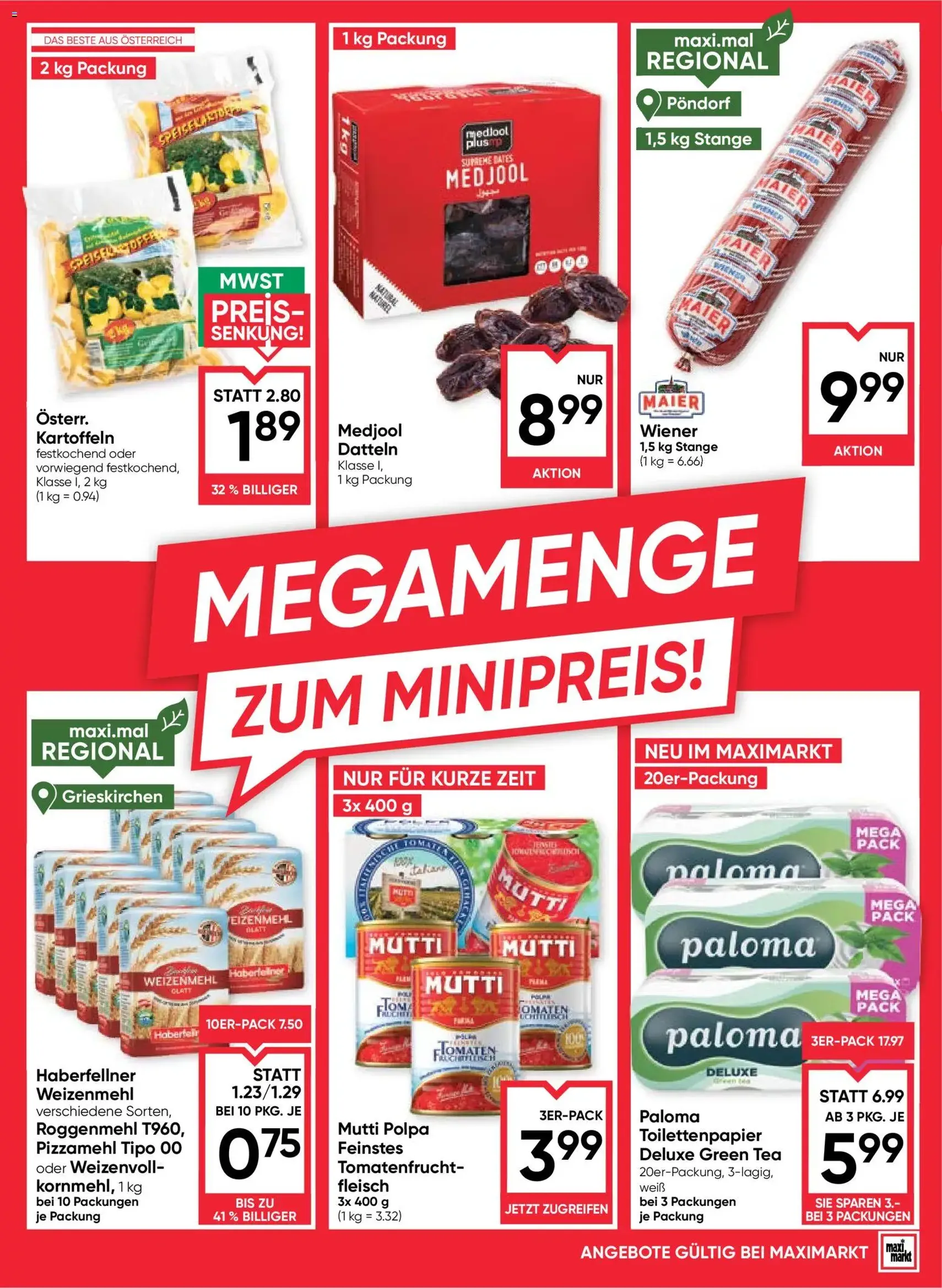 Maximarkt Flugblatt - Gültiger Prospekt ab 24.09.2026, Seite 15 von insgesamt 28