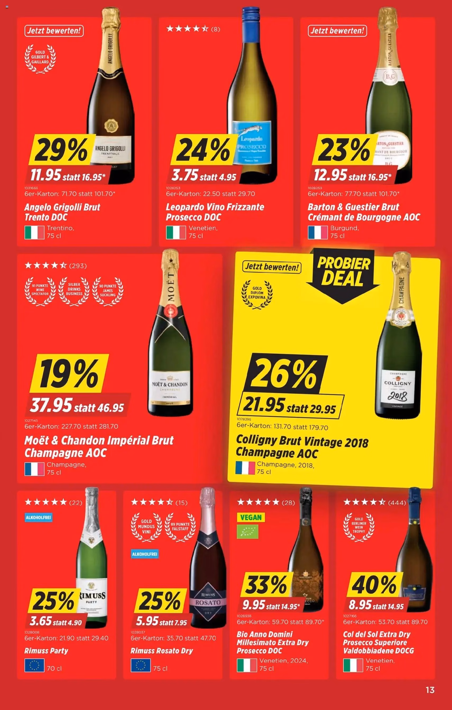 Denner Aktionen - Gültiger Prospekt ab 04.11.2025, Seite 13 von insgesamt 24