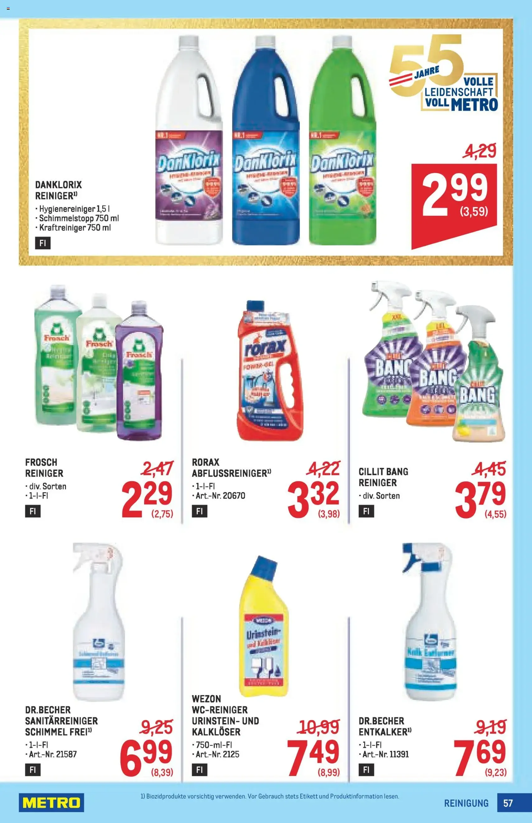 Metro angebote Profi - Gültiger Prospekt ab 05.03.2026, Seite 57 von insgesamt 72