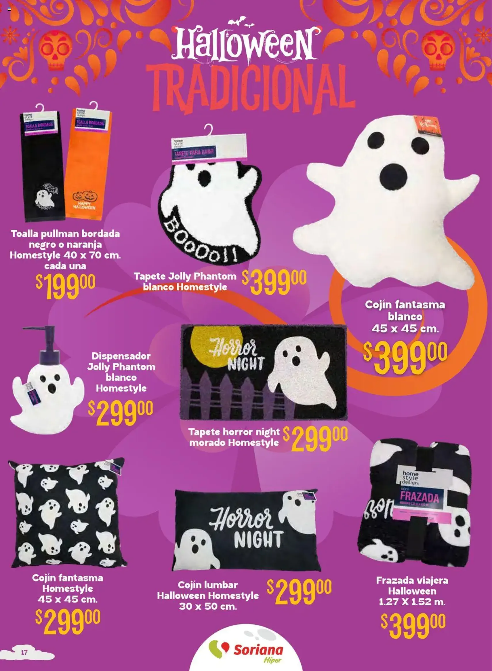 Soriana - Halloween y Día de muertos Híper Nacional - folleto válido desde 16/10/2025 página 17 de 29 Soriana - Halloween y Día de muertos Híper Nacional - folleto válido desde 16/10/2025 página 17 de 29