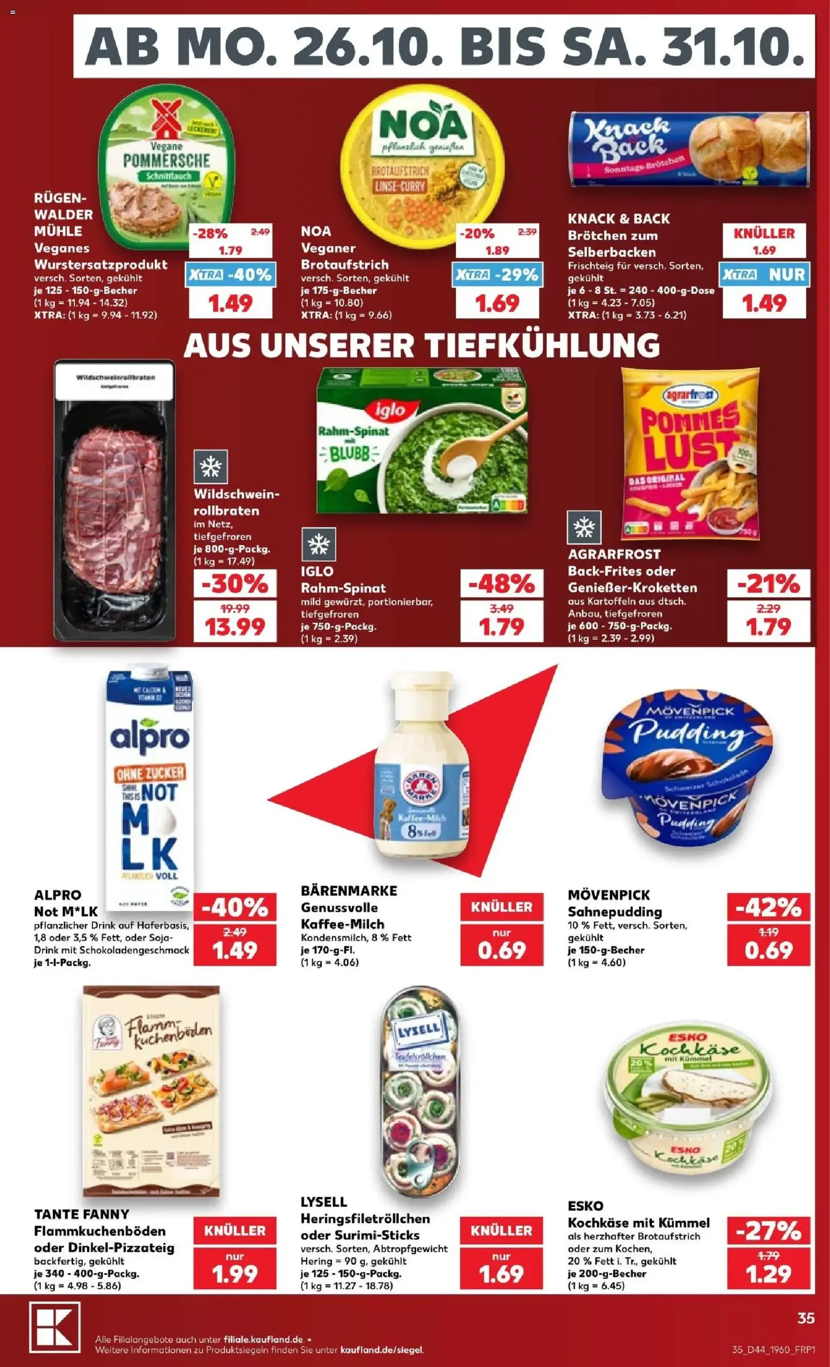 Kaufland Prospekt - Gültiger Prospekt ab 26.10.2026, Seite 35 von insgesamt 76