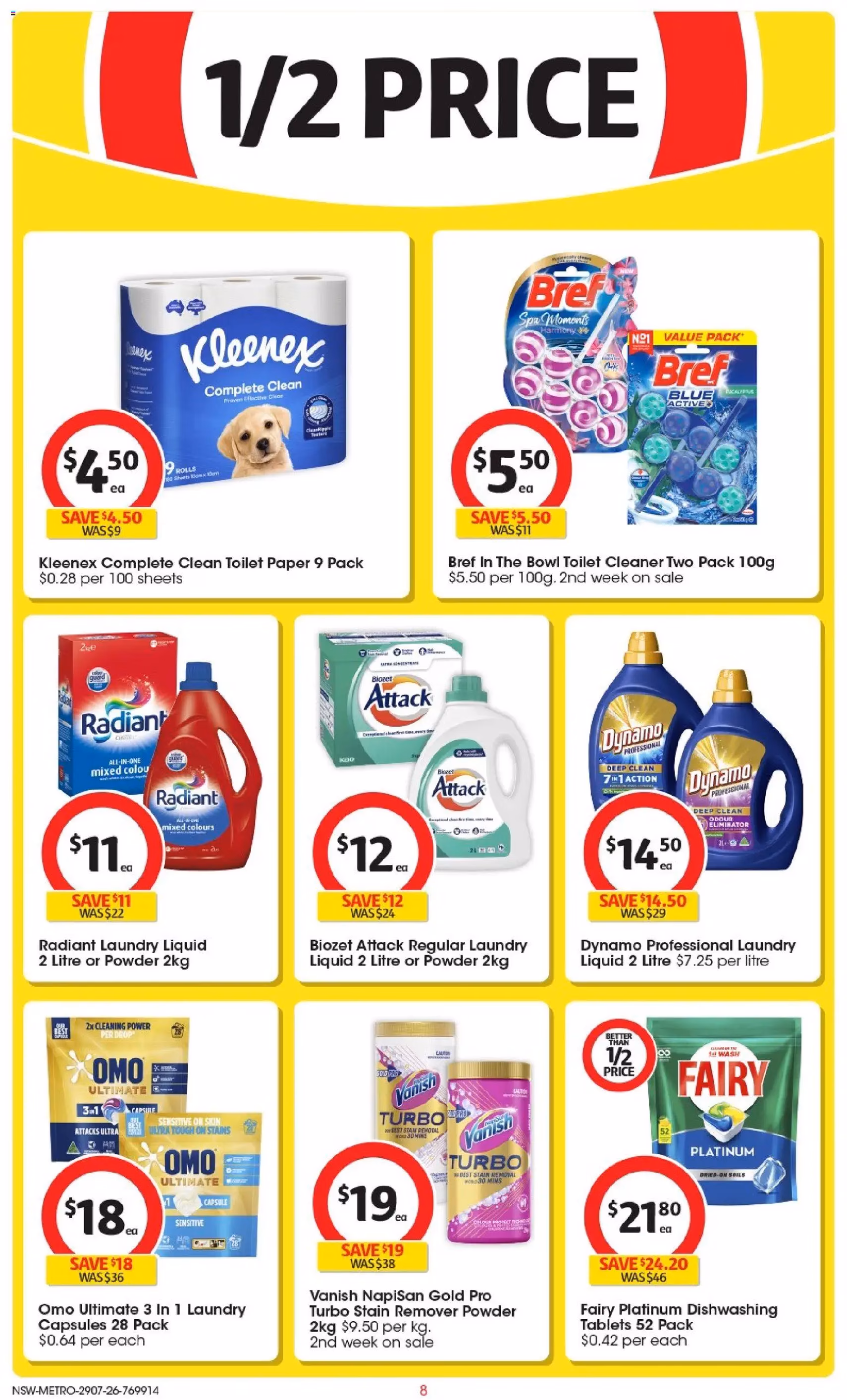 Coles catalogue - valid flyer from 29/07/2026, page 8 of 46