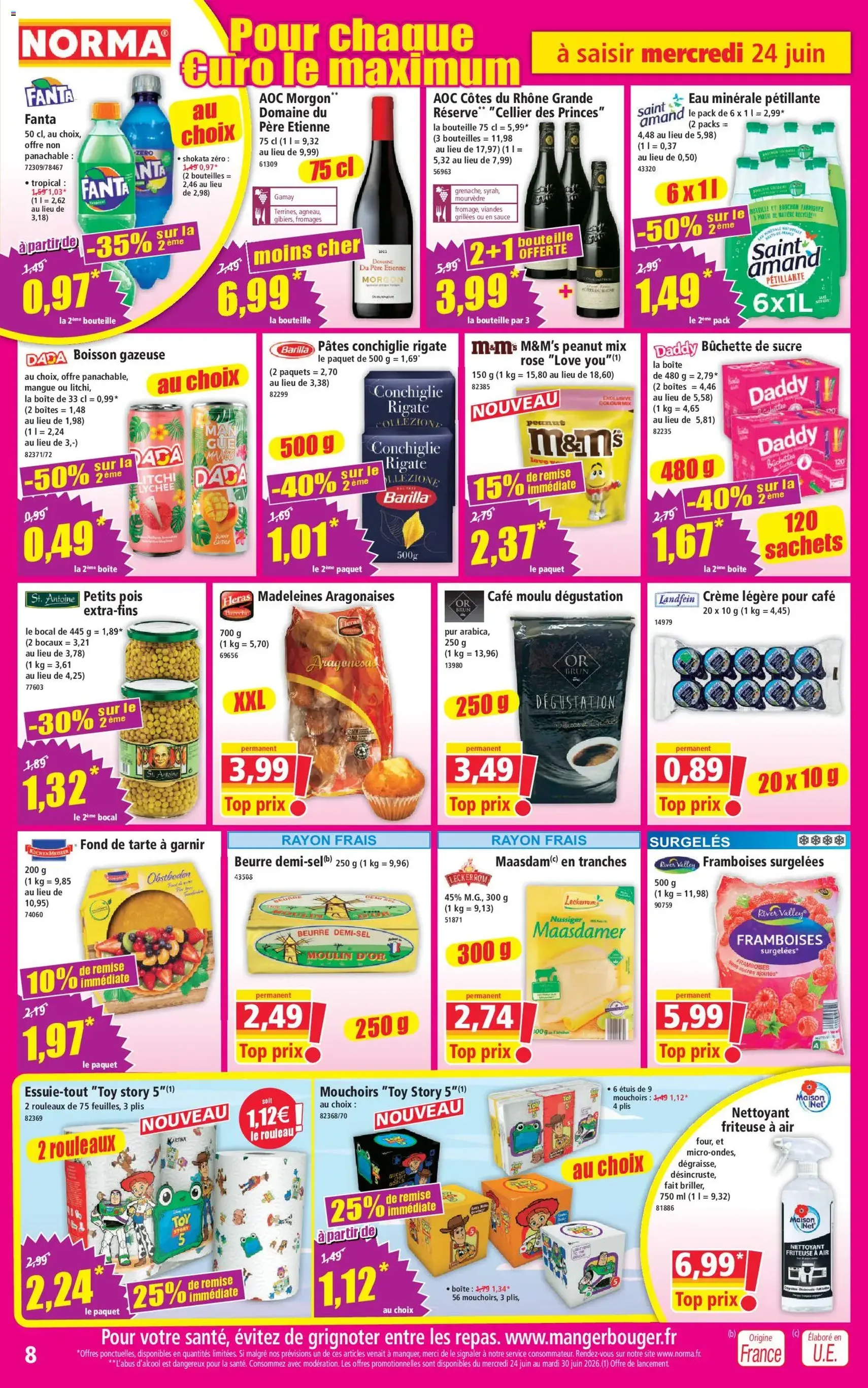 Norma catalogue - brochure valable à partir du 24/06/2026, page 8 sur 12