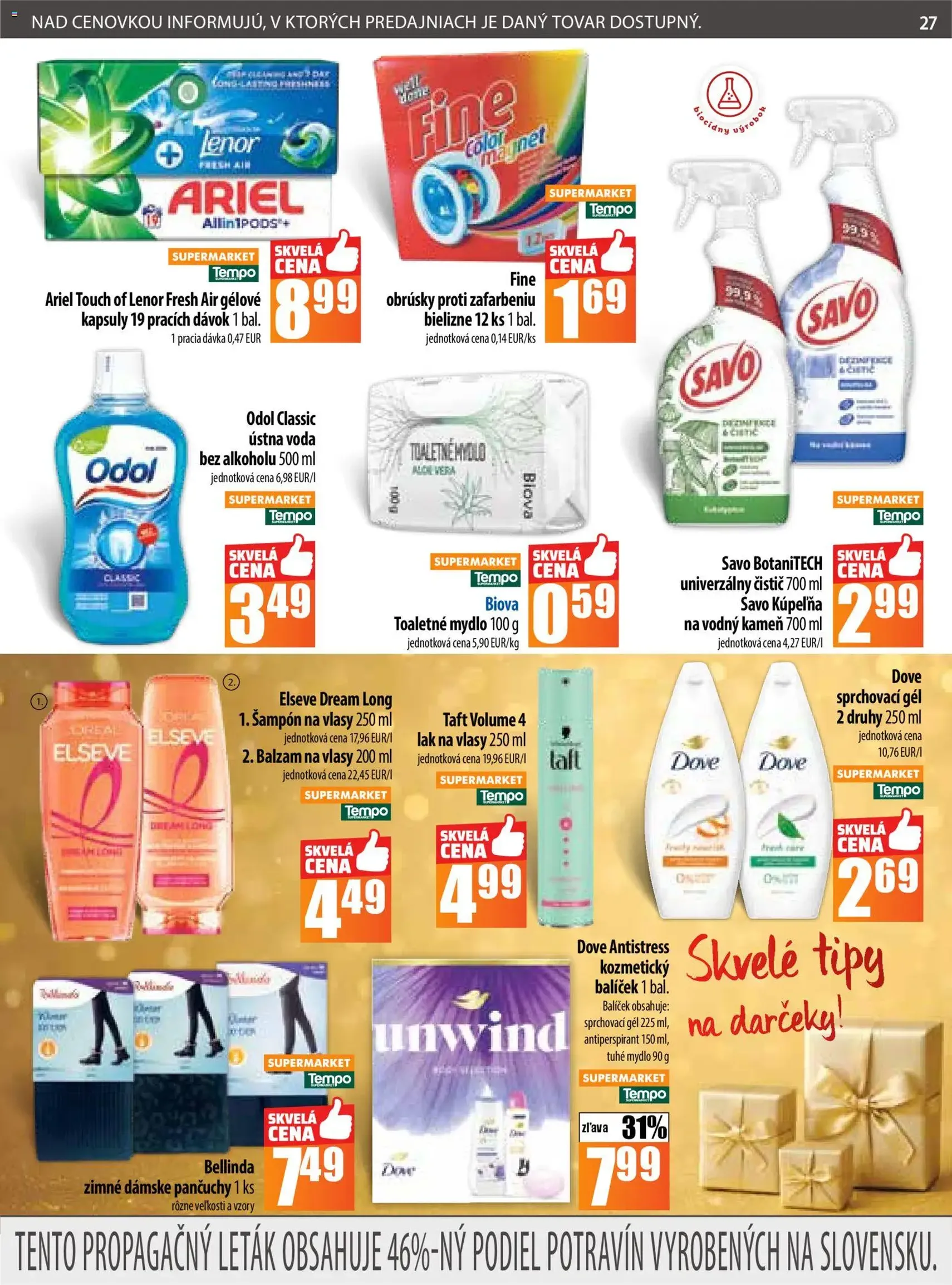 COOP Jednota leták - platný leták od 20.11.2025 strana 27 z 32