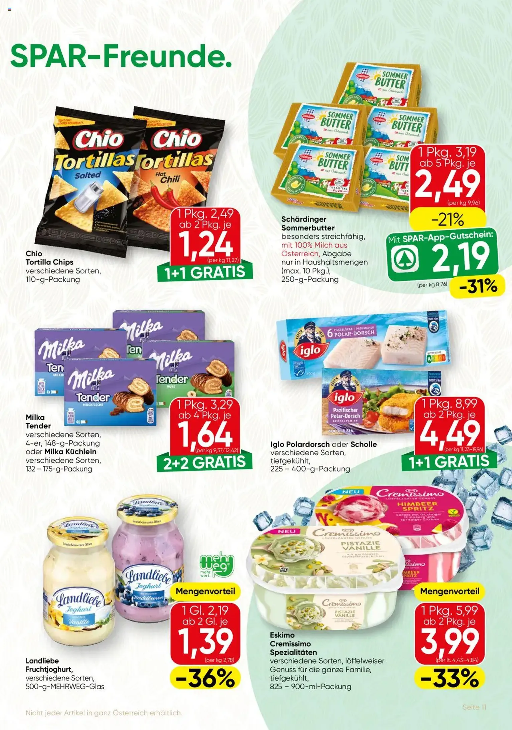 SPAR Gourmet Flugblatt Wien - Gültiger Prospekt ab 31.07.2025, Seite 11 von insgesamt 12 SPAR Gourmet Flugblatt Wien - Gültiger Prospekt ab 31.07.2025, Seite 11 von insgesamt 12
