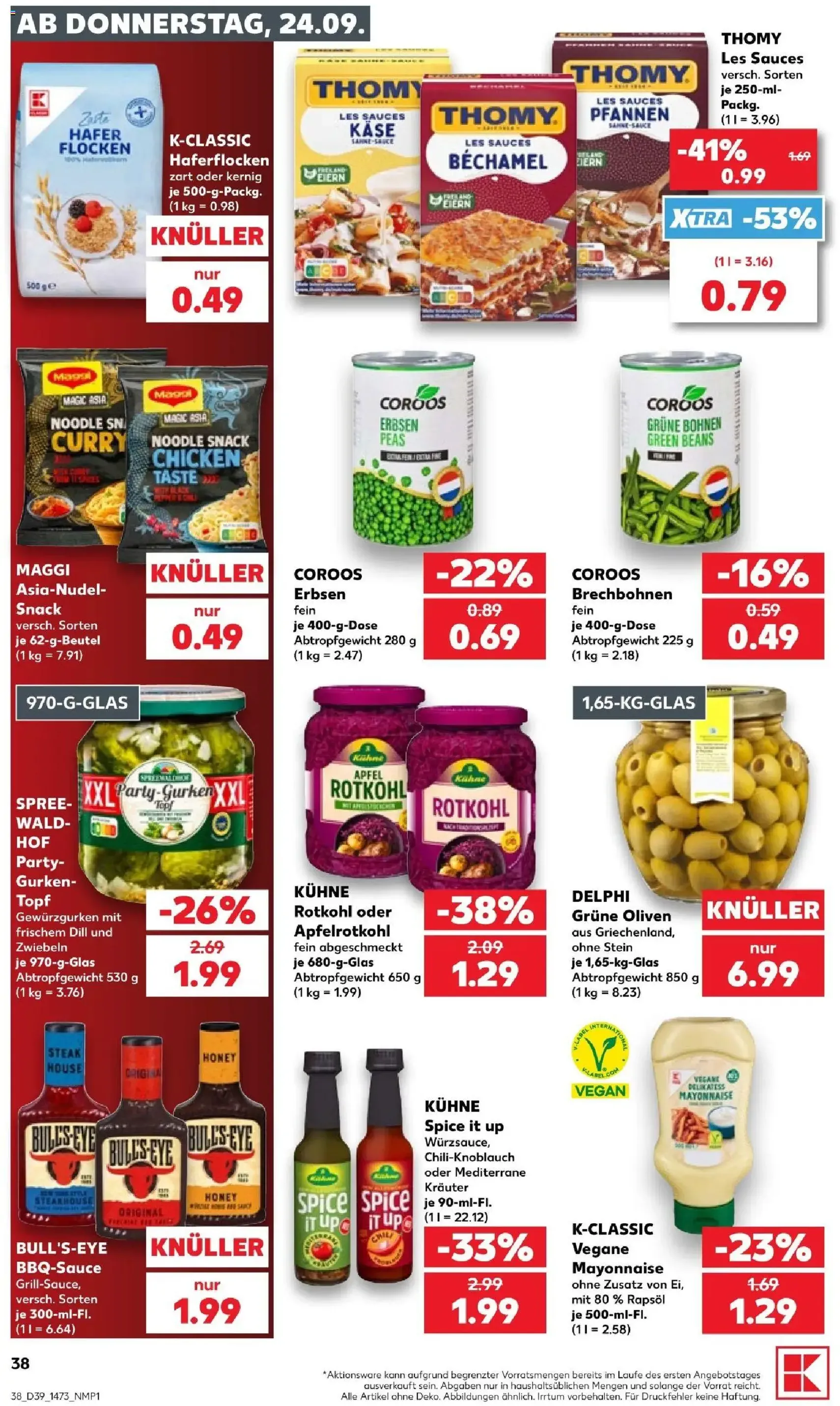 Kaufland Prospekt - Gültiger Prospekt ab 24.09.2026, Seite 40 von insgesamt 72