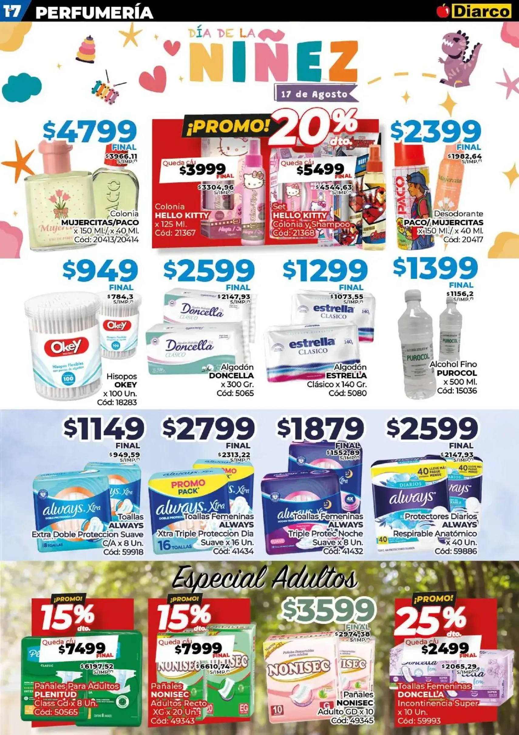 Diarco ofertas - folleto válido desde 11/08/2025 página 17 de 23 Diarco ofertas - folleto válido desde 11/08/2025 página 17 de 23