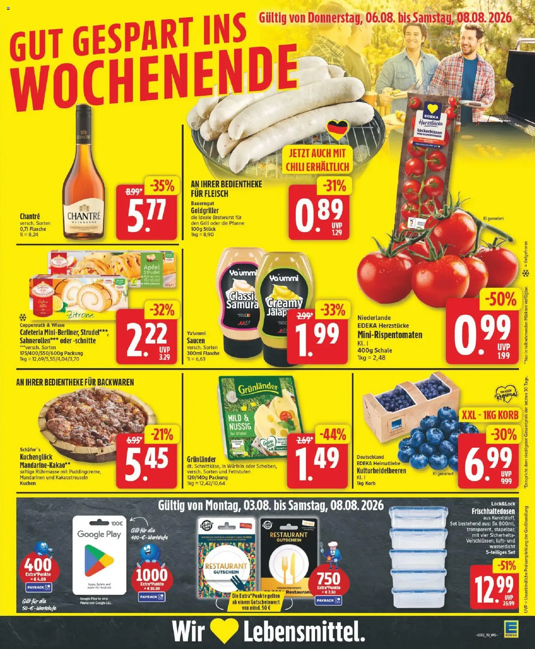 Edeka Prospekt - Gültiger Prospekt ab 03.08.2026, Seite 23 von insgesamt 27
