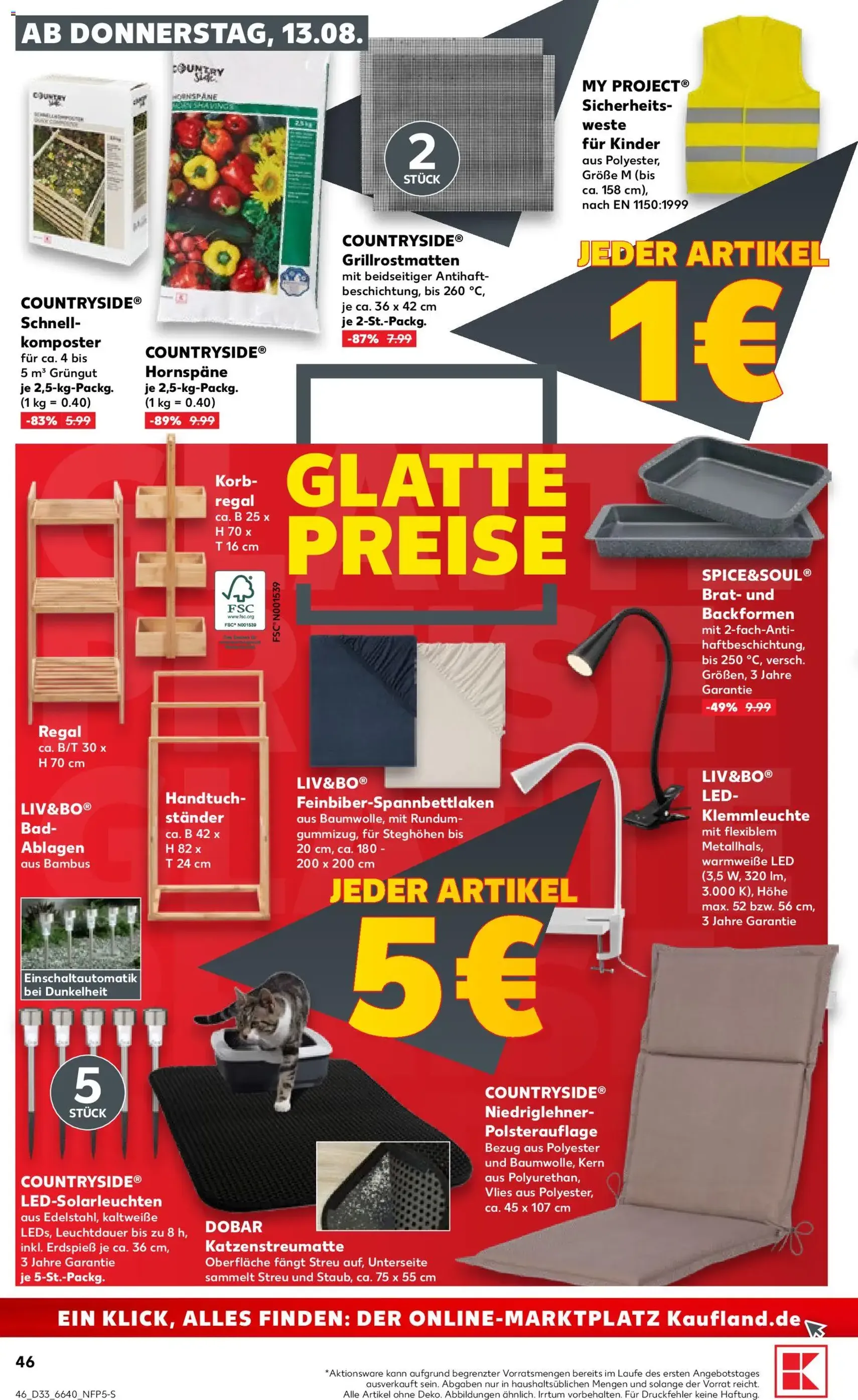 Kaufland Prospekt - Gültiger Prospekt ab 13.08.2026, Seite 46 von insgesamt 54