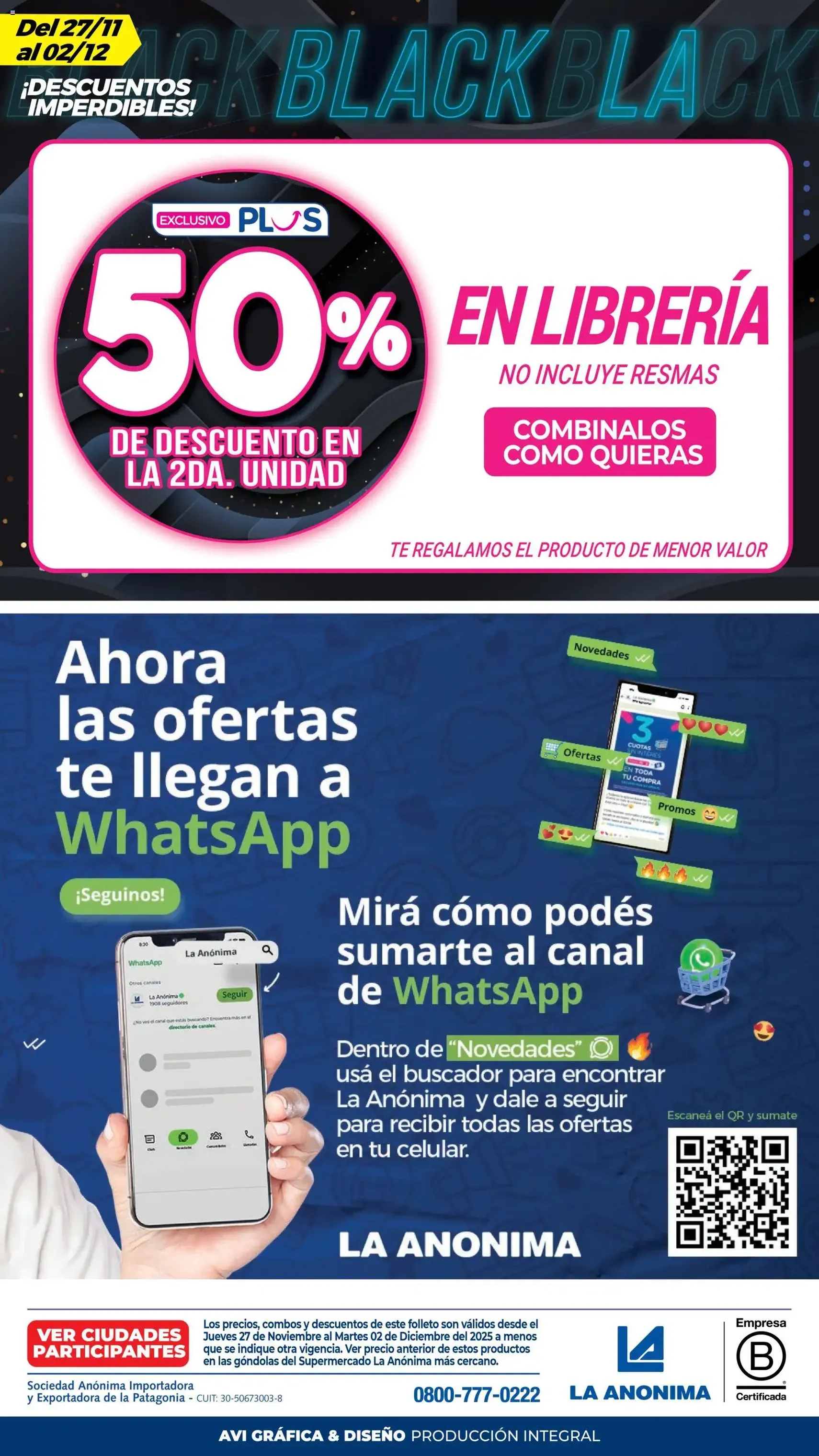 La Anonima - Black Friday - folleto válido desde 27/11/2025 página 45 de 45