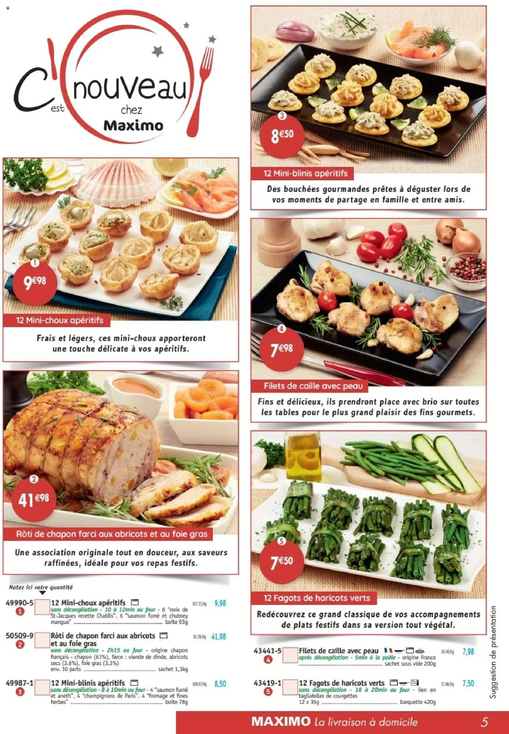 Maximo catalogue - brochure valable à partir du 27/10/2025, page 5 sur 72 Maximo catalogue - brochure valable à partir du 27/10/2025, page 5 sur 72